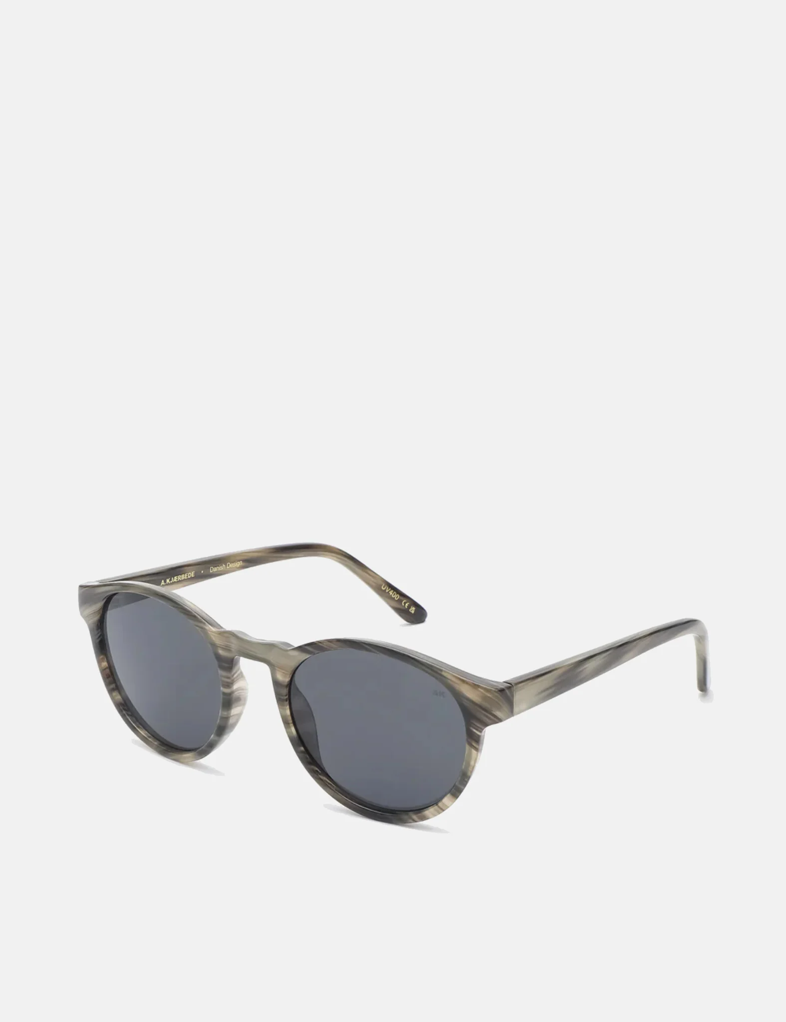 A.Kjaerbede Marvin Sunglasses - Striped Horn - Image 3