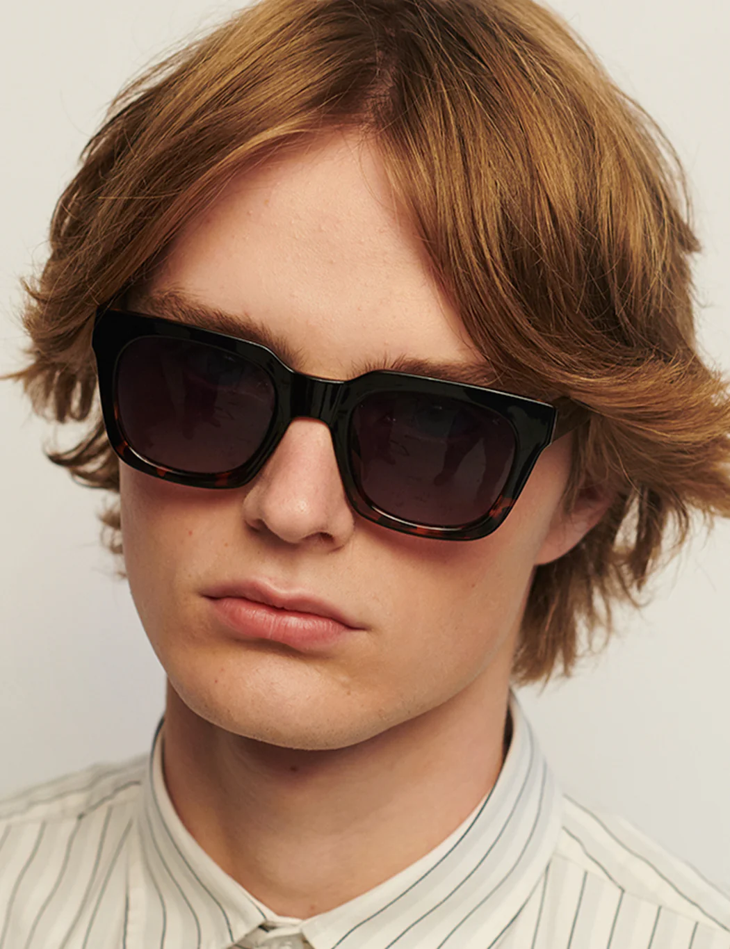 A. Kjaerbede Nancy Sunglasses - Black Demi Tortoise - Image 8