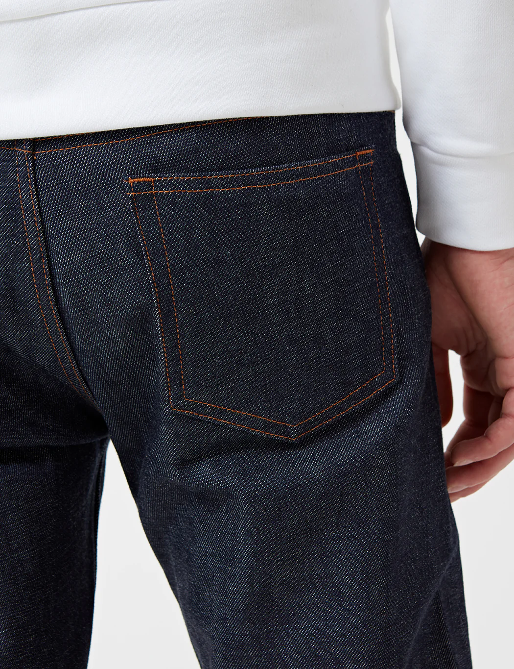 A.P.C. Petit Standard Jeans (Slim Straight) - Indigo Blue Denim - Image 2