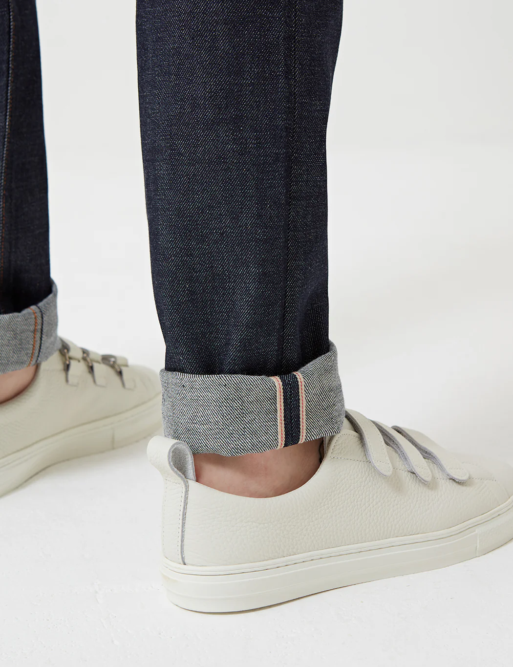 A.P.C. Petit Standard Jeans (Slim Straight) - Indigo Blue Denim - Image 4