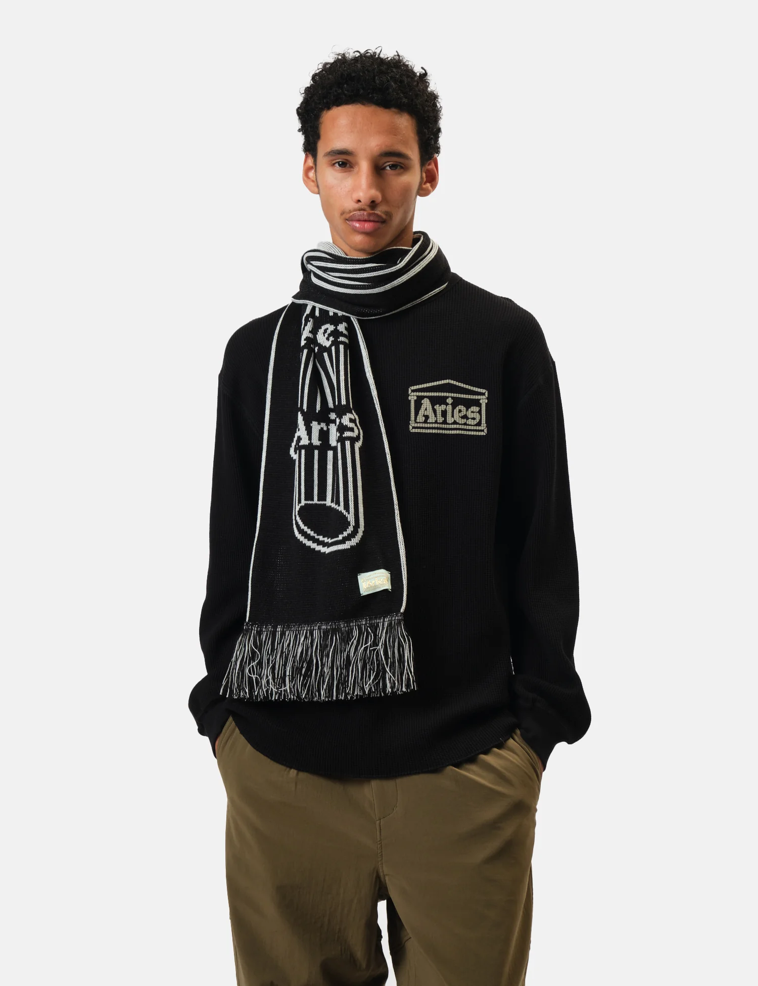 Aries Column Scarf - Black