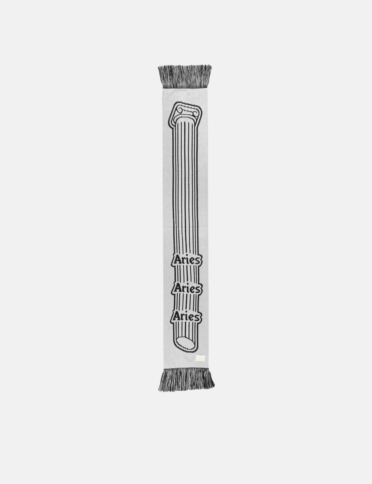 Aries Column Scarf - Black - Image 6