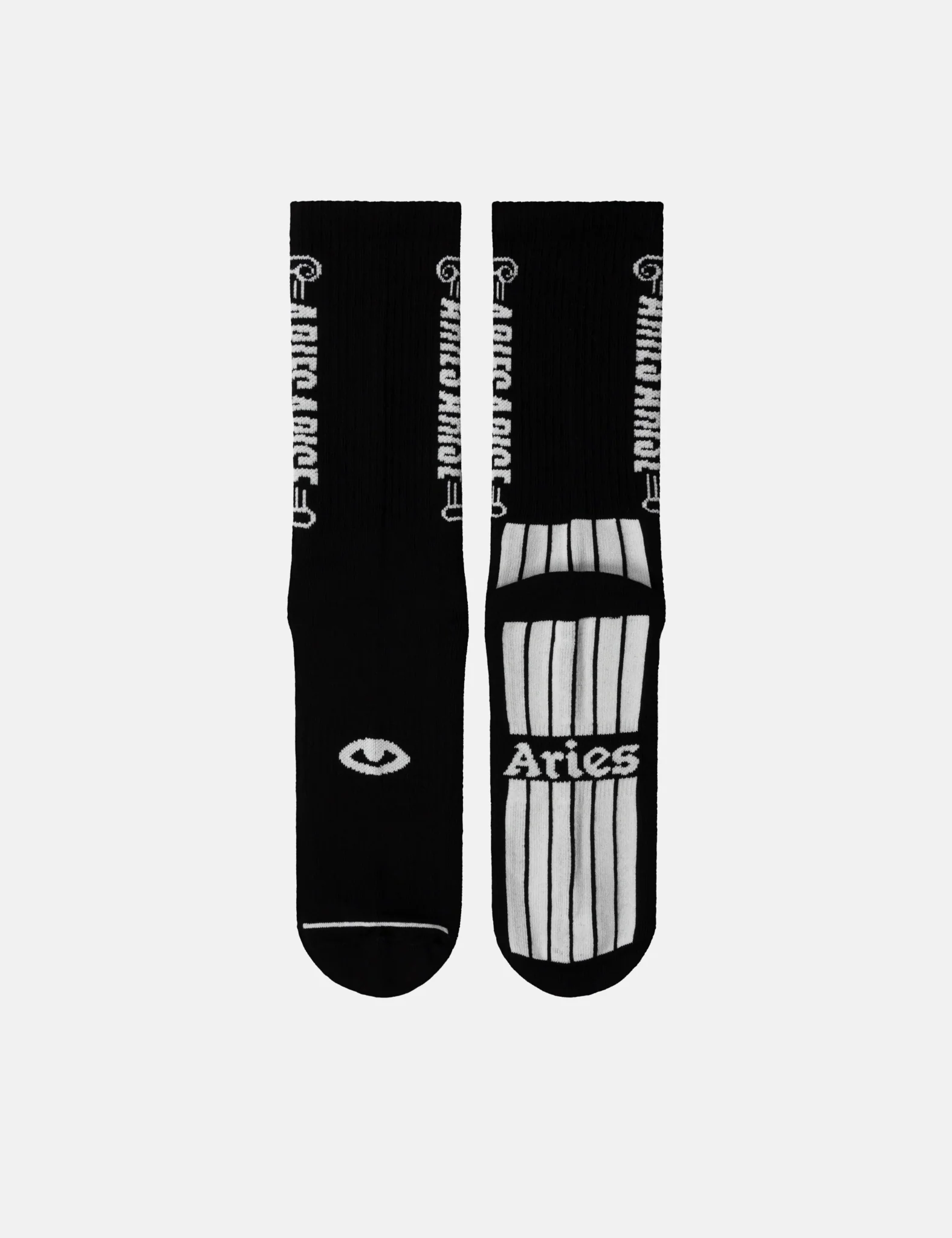 Aries Column Socks - Black - Image 2
