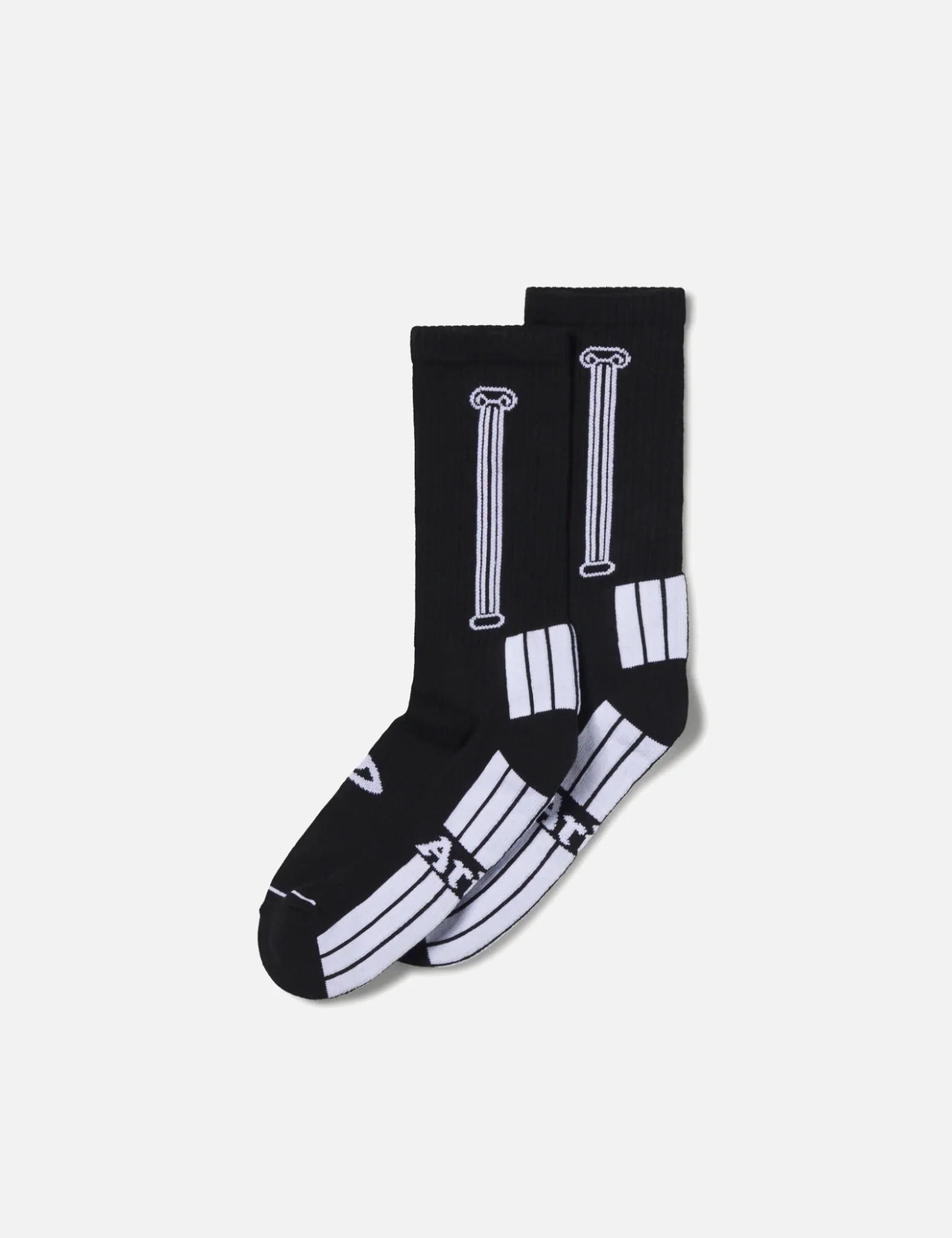 Aries Column Socks - Black - Image 2