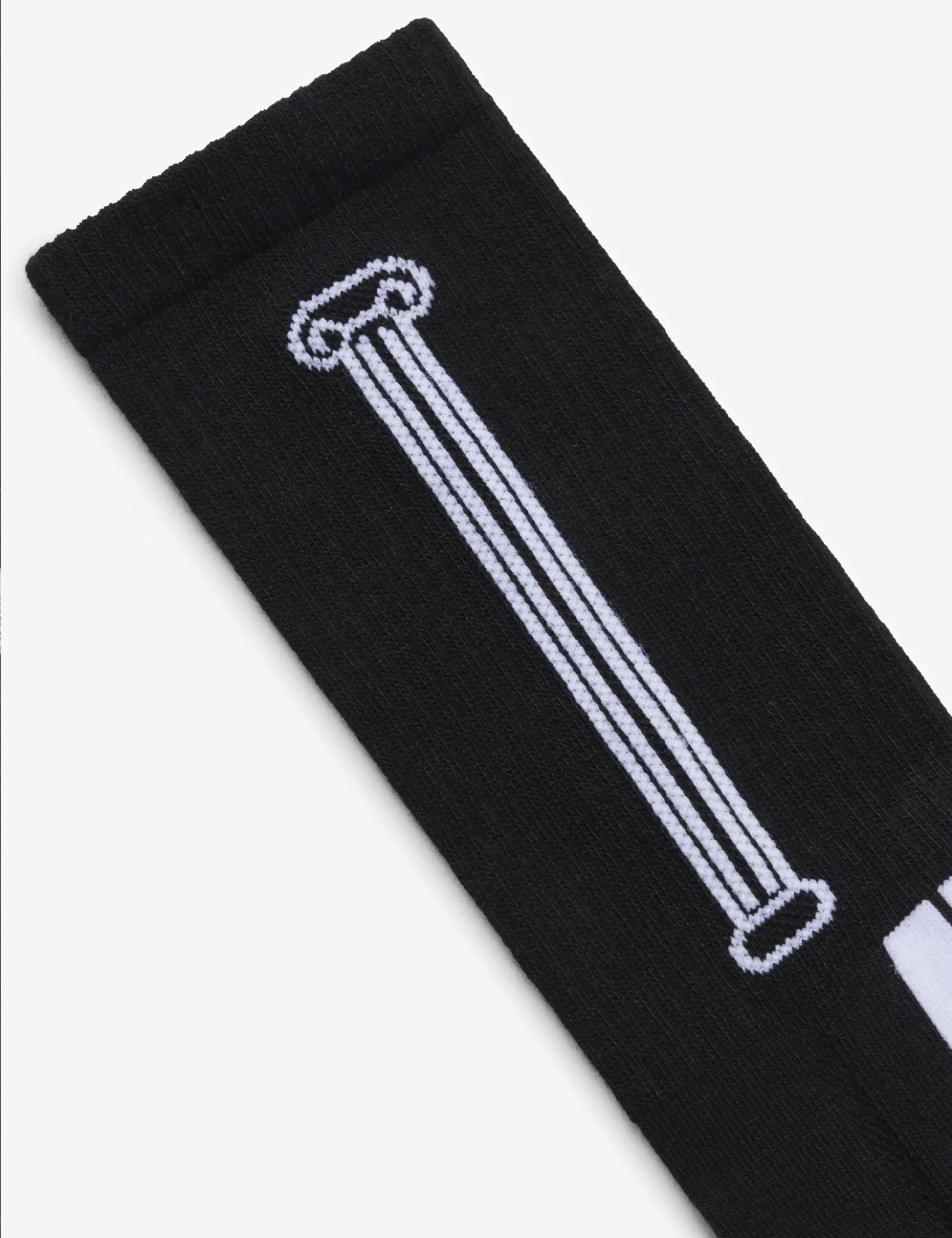 Aries Column Socks - Black - Image 5