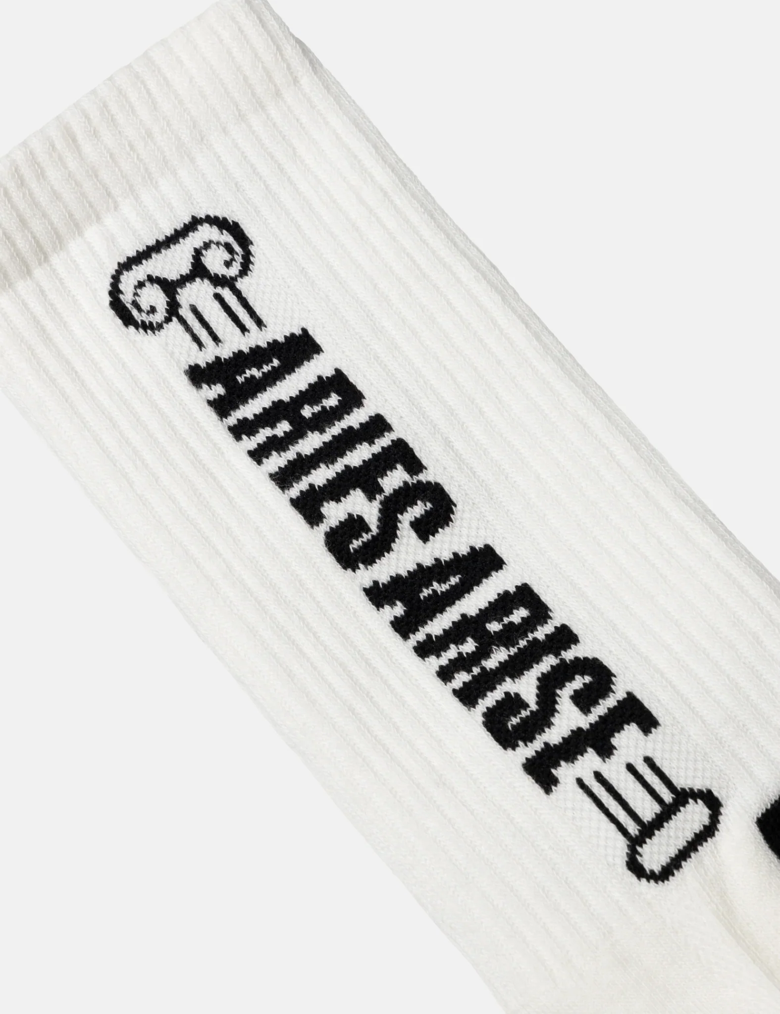 Aries Column Socks - White - Image 2