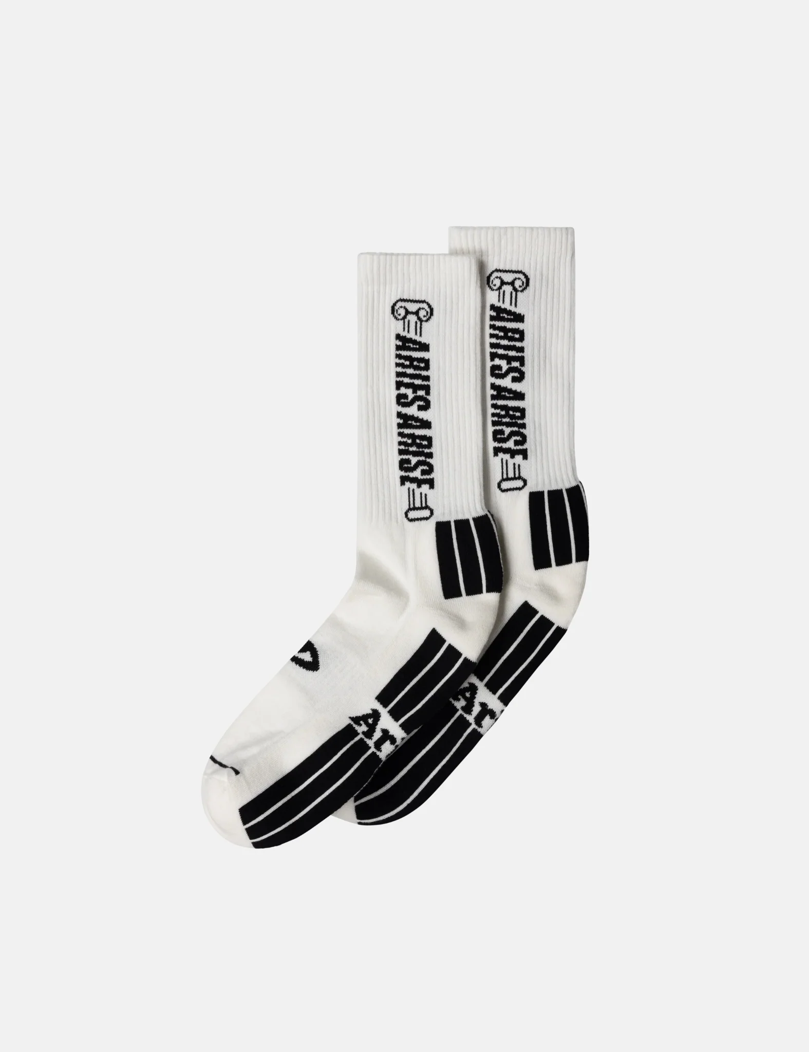 Aries Column Socks - White - Image 4
