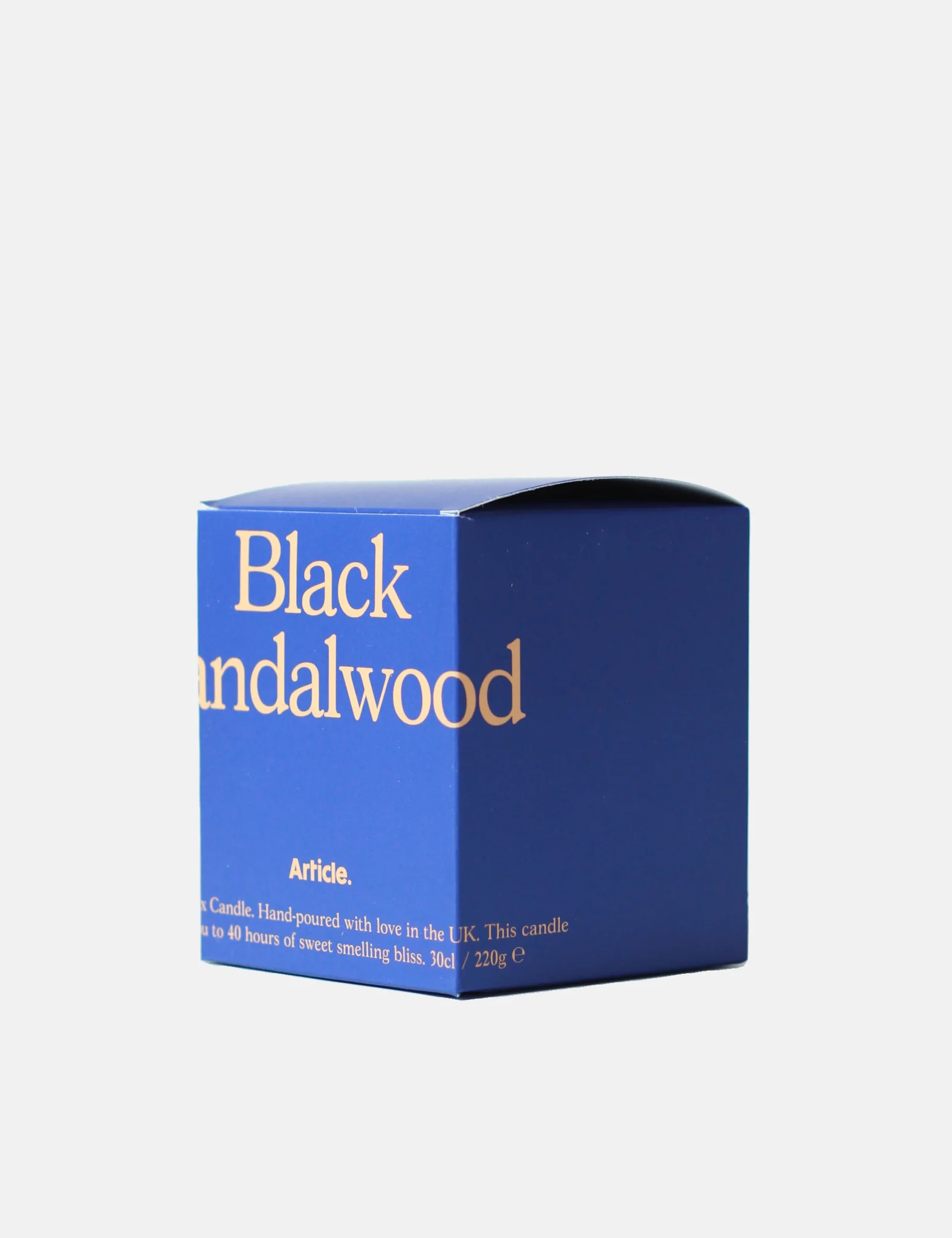 Article. Soy Candle UK Hand Poured - Black Sandalwood - Image 3