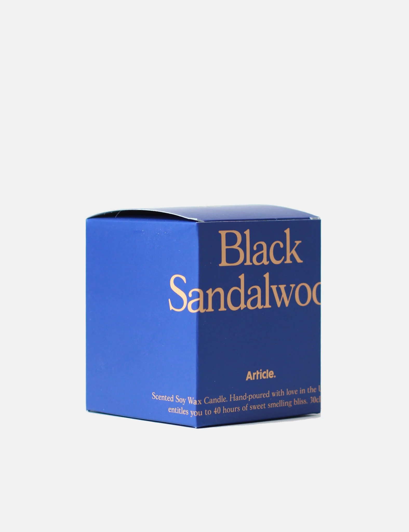 Article. Soy Candle UK Hand Poured - Black Sandalwood - Image 4