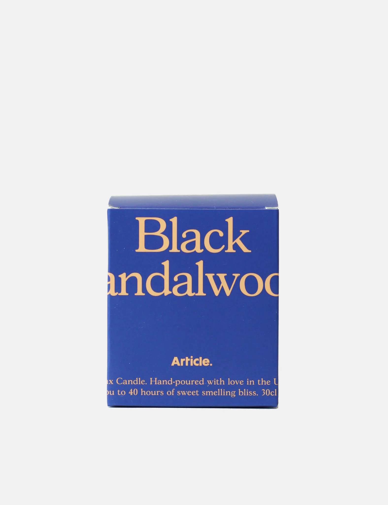 Article. Soy Candle UK Hand Poured - Black Sandalwood - Image 5