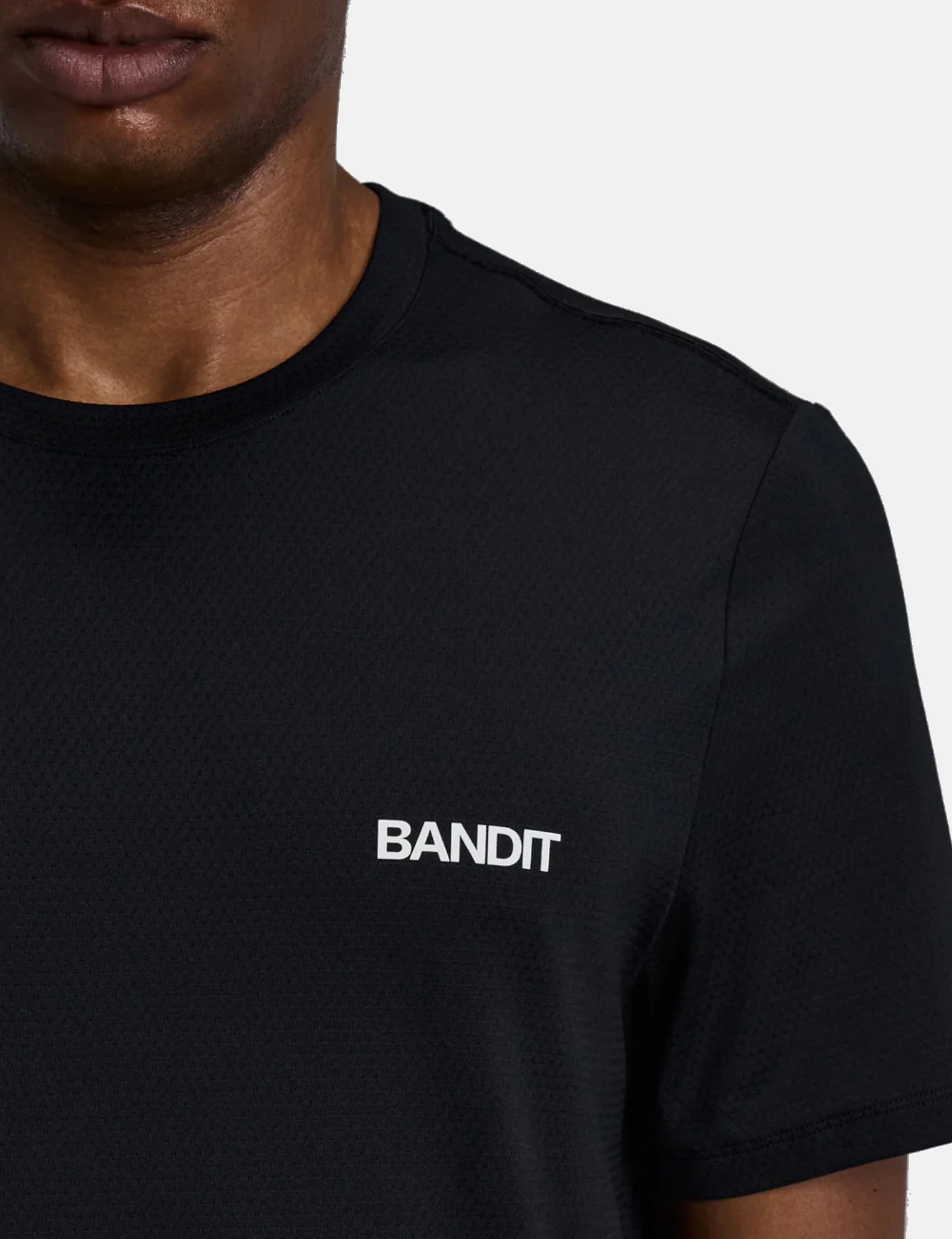 Bandit Men's Micromesh Run T-Shirt - Black - Image 2