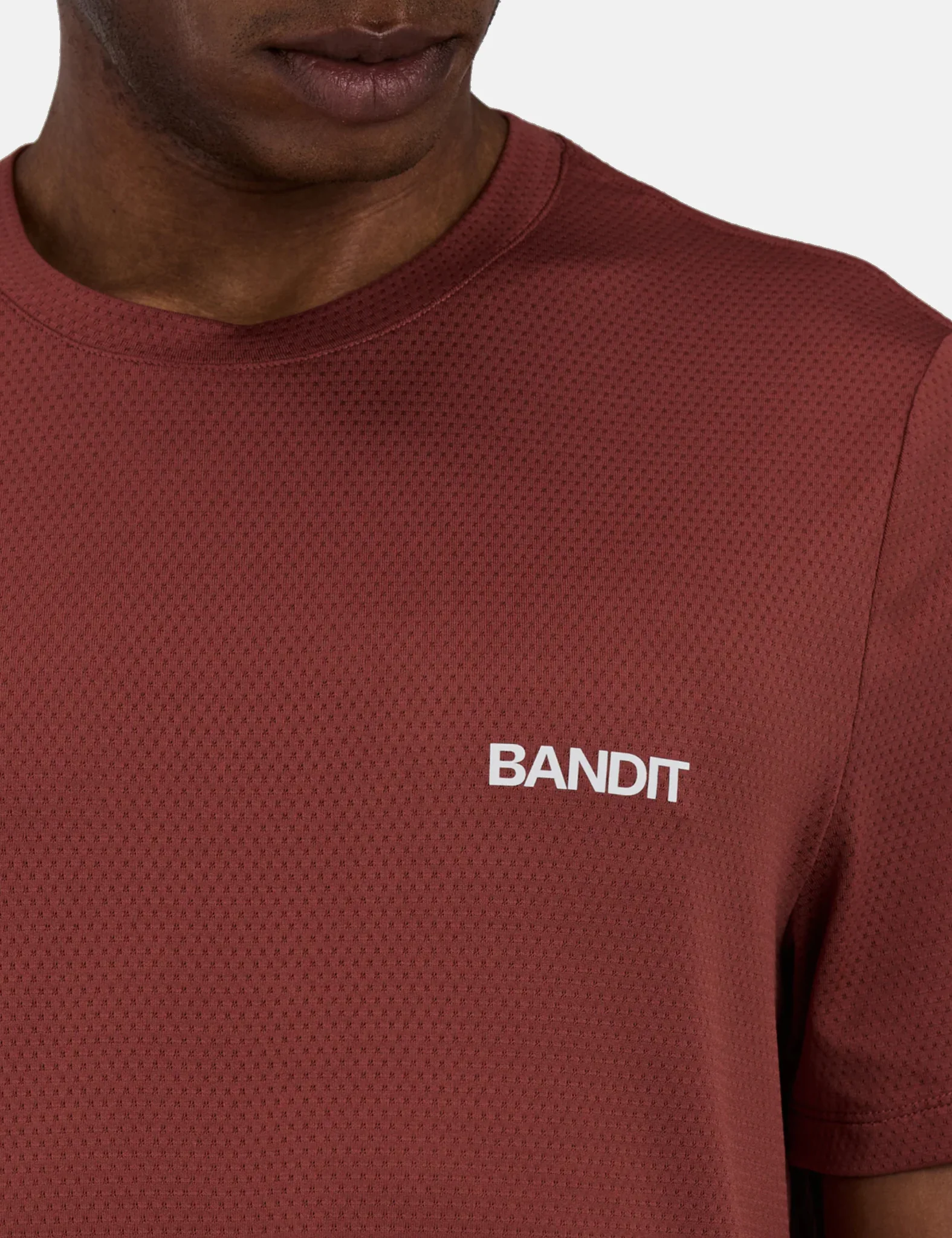 Bandit Men's Micromesh Run T-Shirt - Mahogany Brown - Image 6