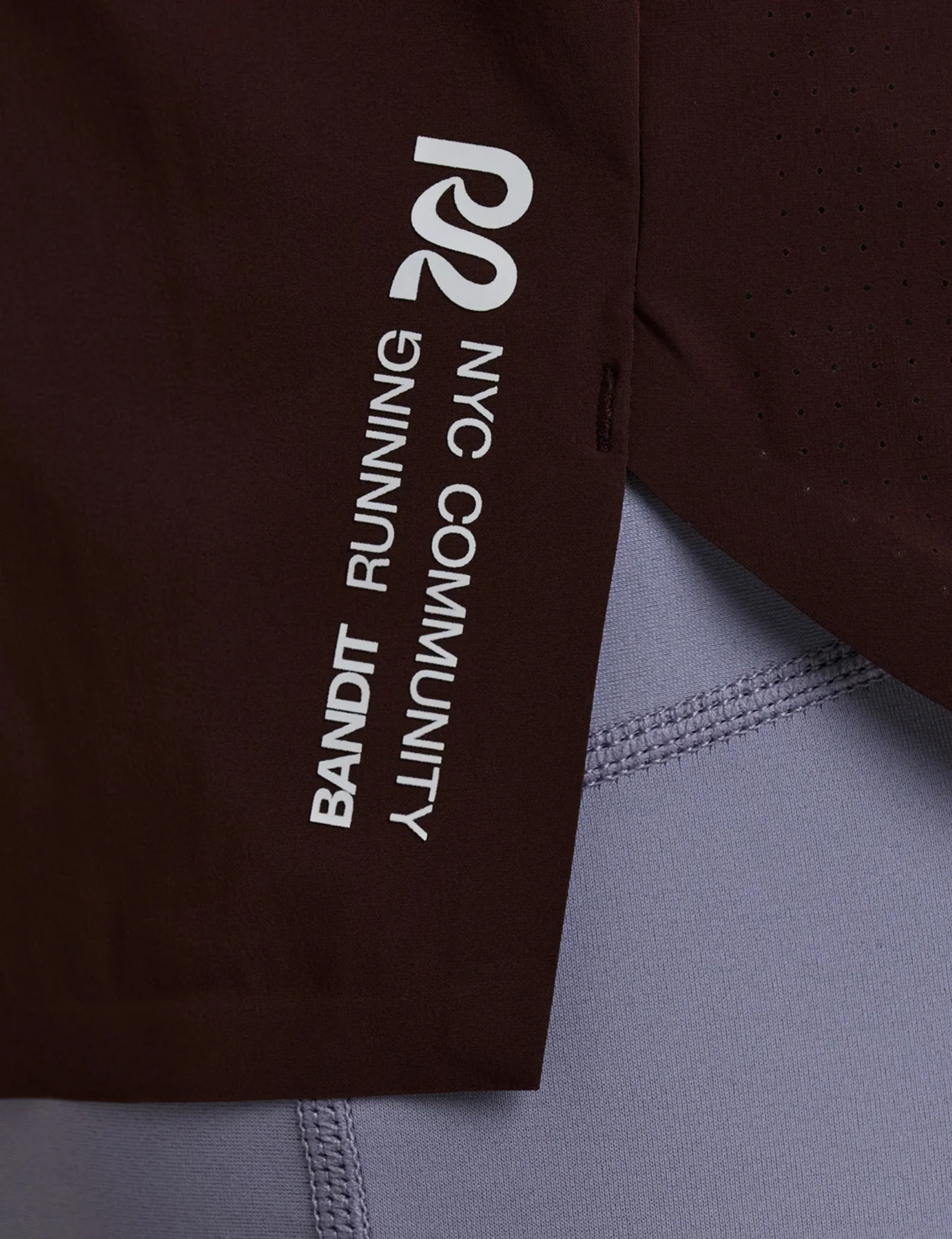 Bandit Men's Vento Next Gen 2-In-1 Run Shorts - Cacao Brown - Image 6