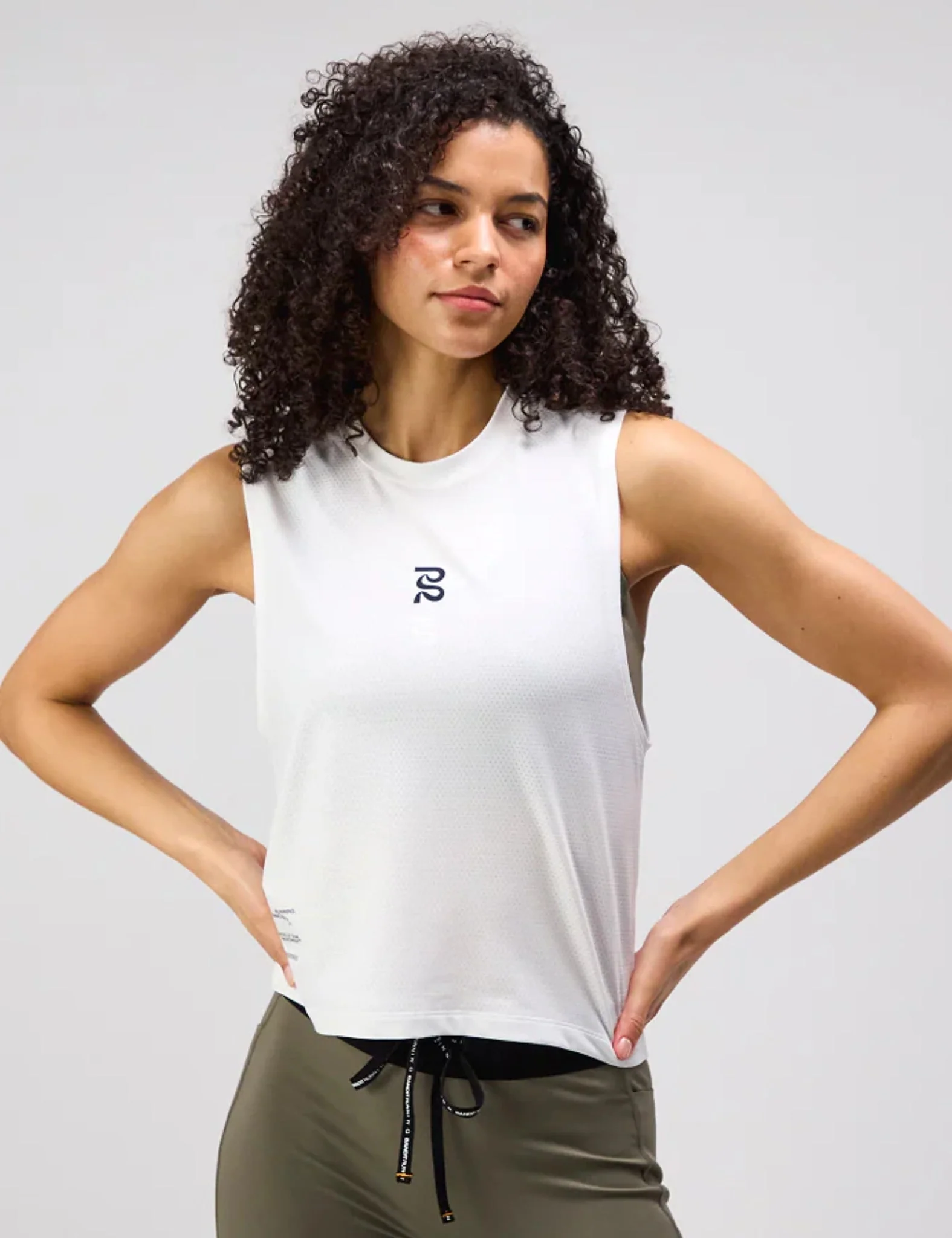Bandit Women's Micromesh Muscle Tank - White - Image 3