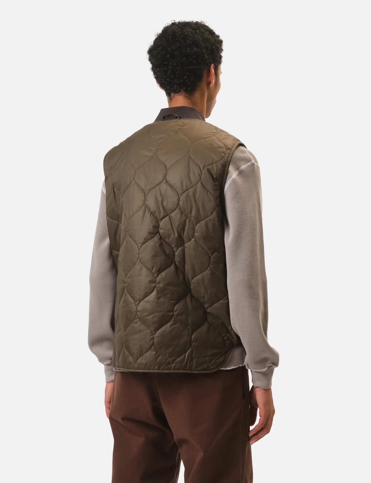 Barbour Re-Engineered Utility Liddesdale Gilet - Dark Olive Green - Image 5