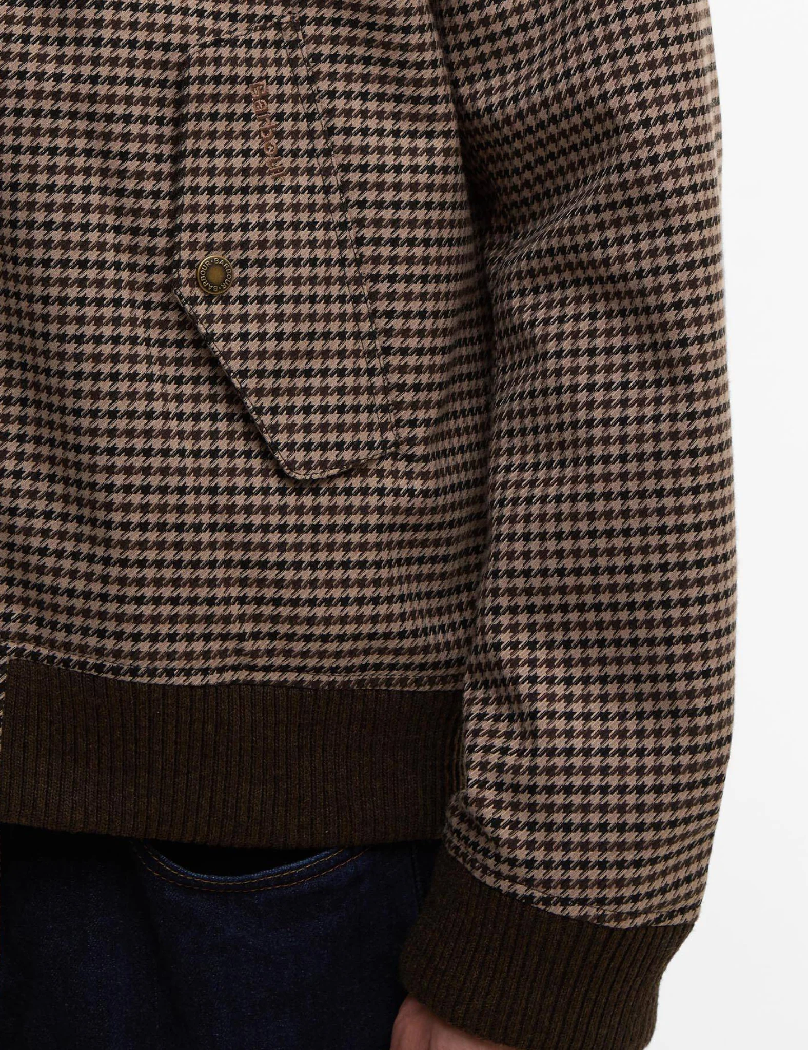 Barbour x Baracuta Porton Showerproof Jacket - Brown - Image 3