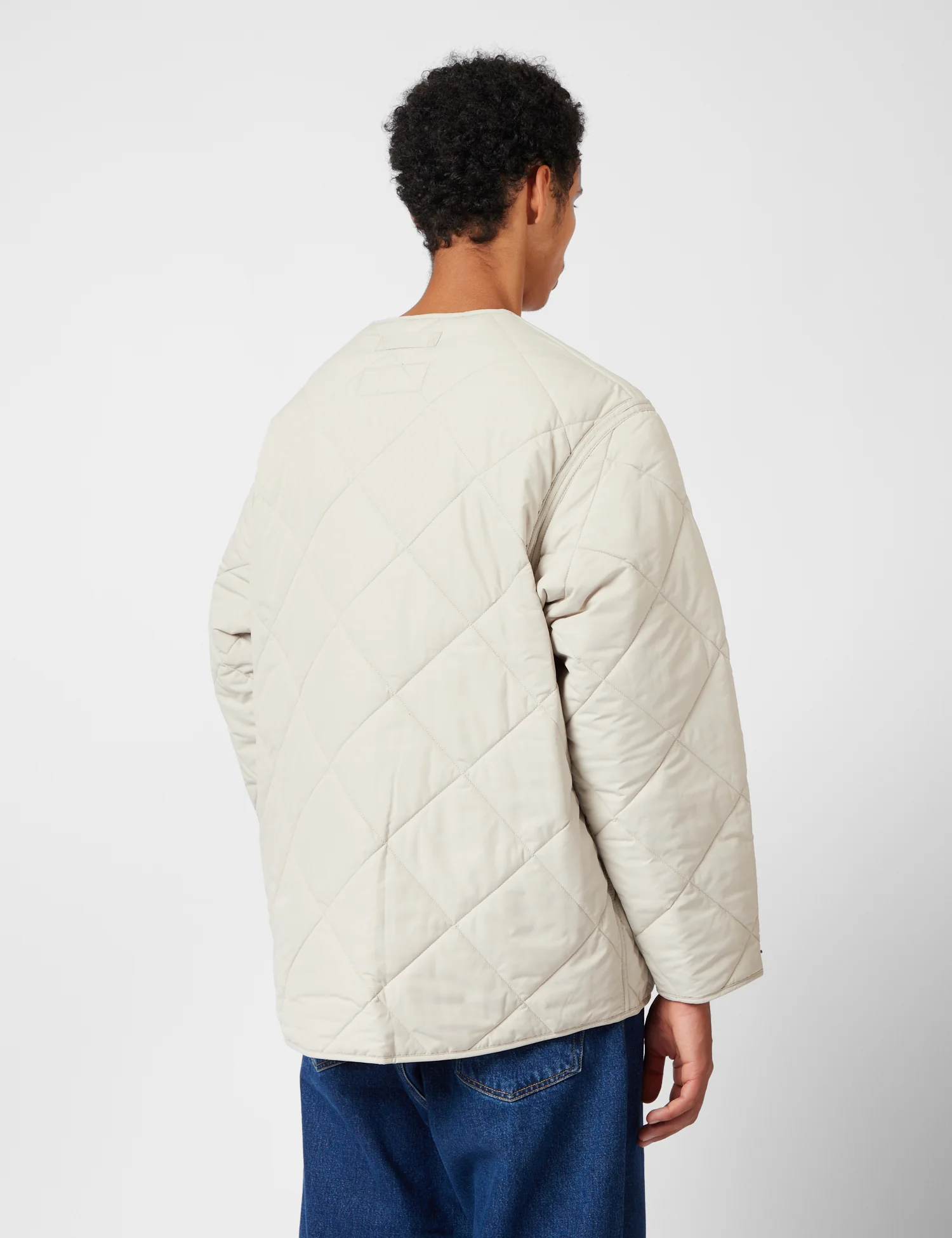 Barbour x Kaptain Sunshine Quilted Liner Jacket - Clay - Image 4