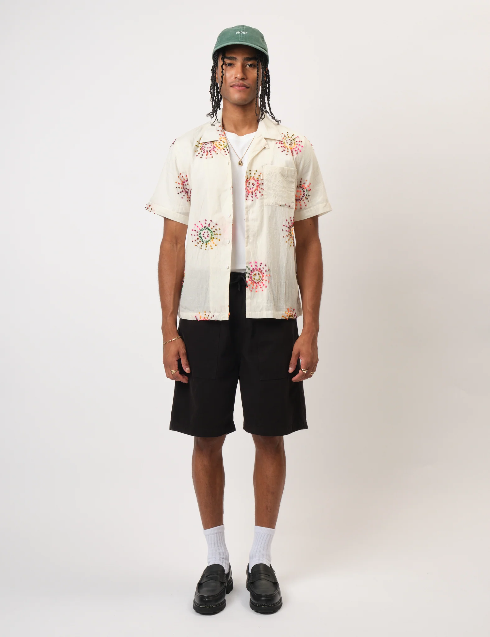 Bhode Fatigue Shorts (Duck Canvas) - Black - Image 3