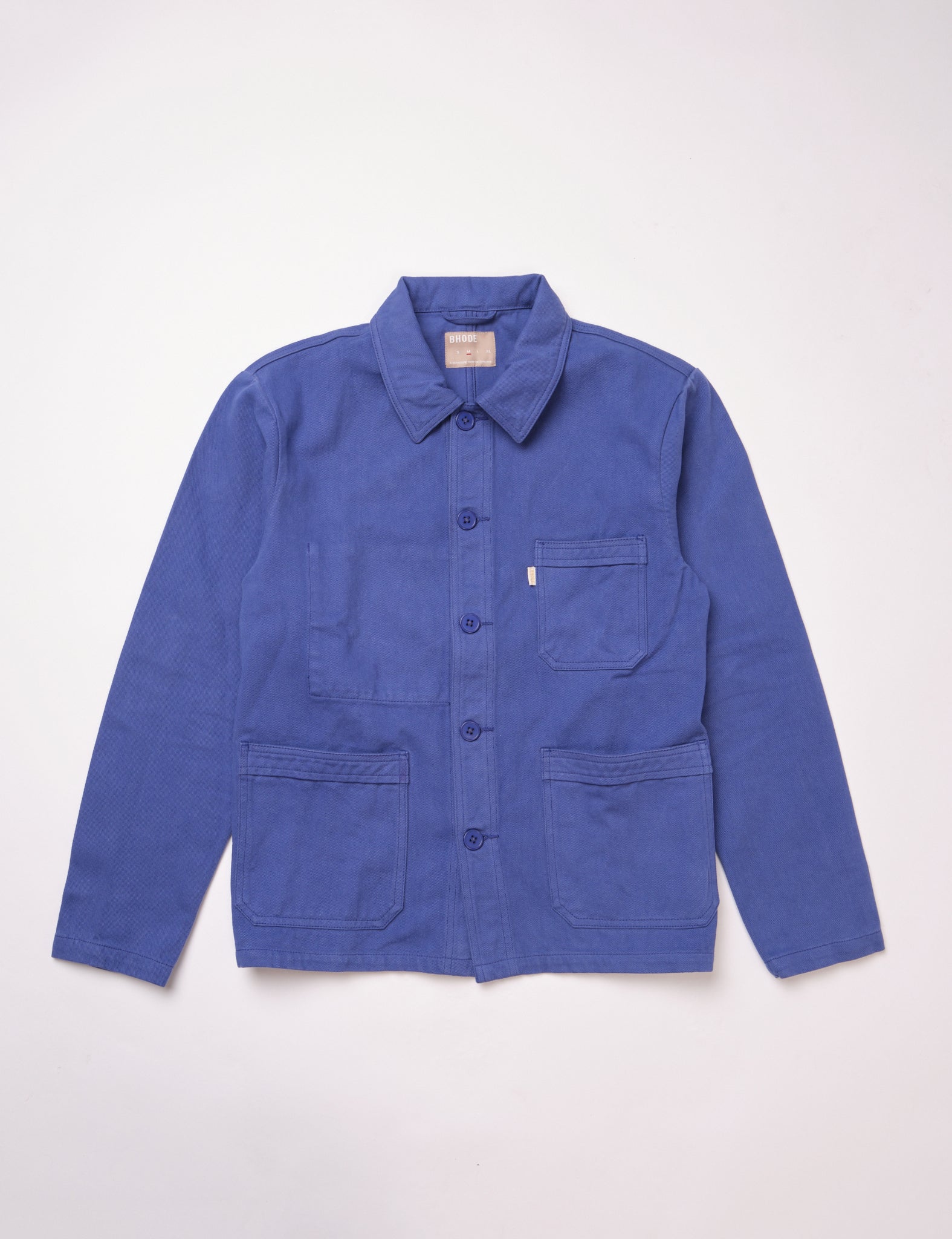 Bhode French Chore Jacket MkII - Classic Blue - Image 12