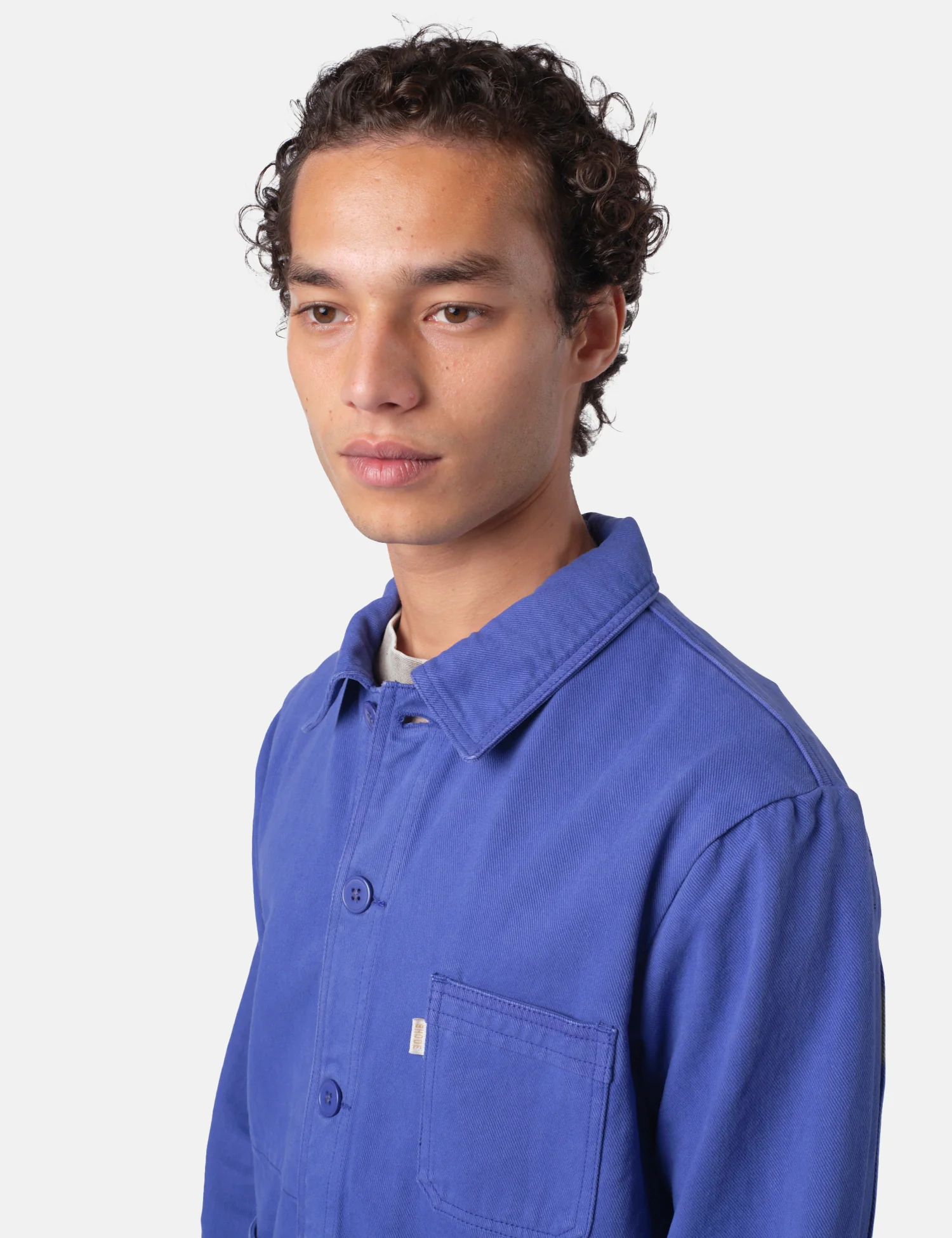 Bhode French Chore Jacket MkII - Classic Blue - Image 2