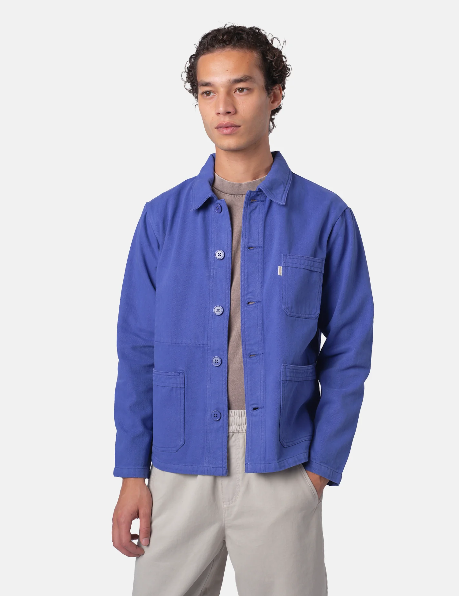 Bhode French Chore Jacket MkII - Classic Blue - Image 3