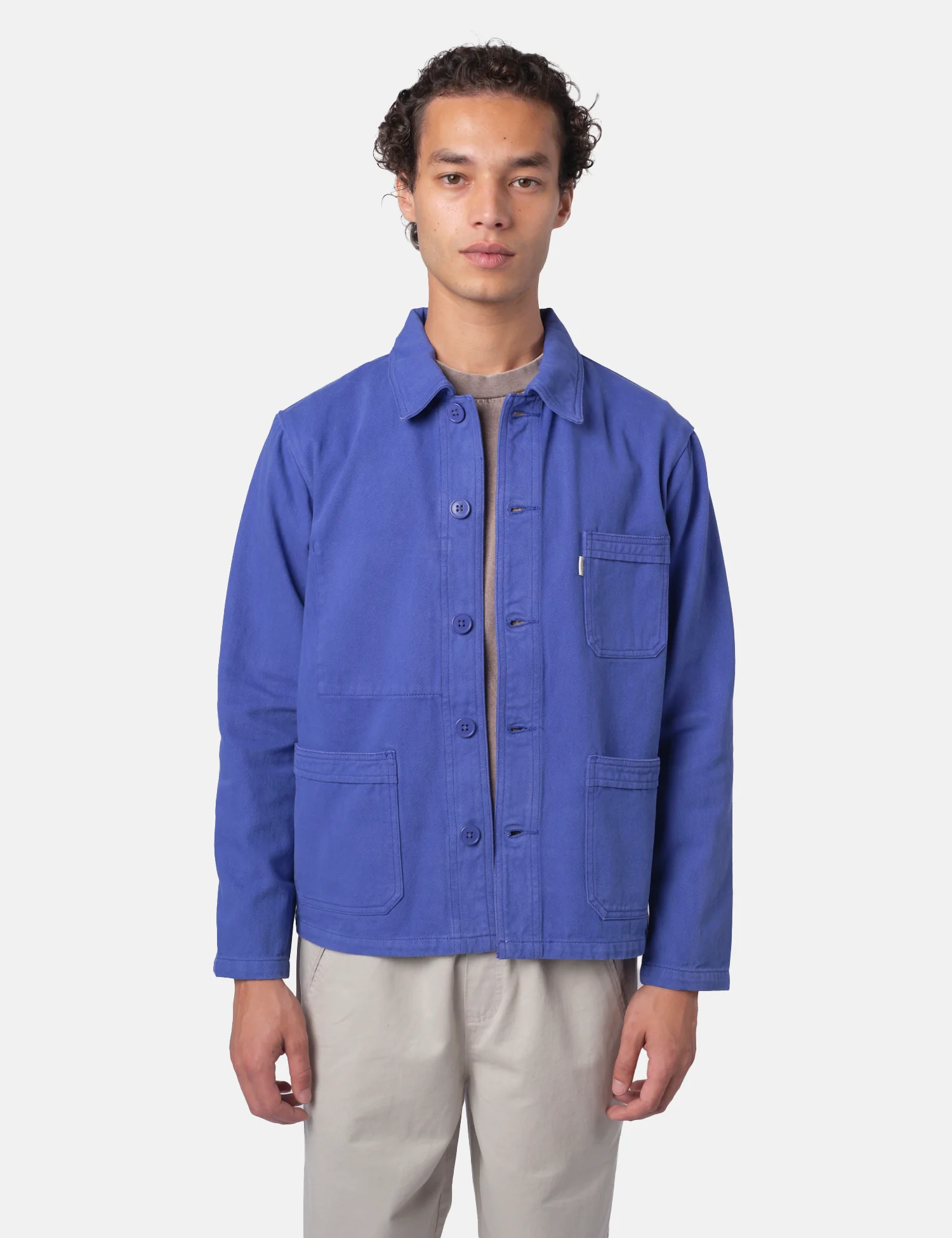 Bhode French Chore Jacket MkII - Classic Blue - Image 7