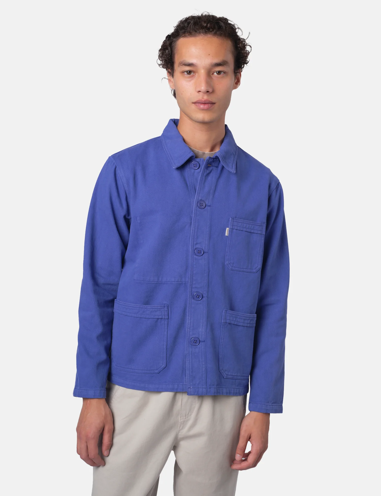 Bhode French Chore Jacket MkII - Classic Blue - Image 8