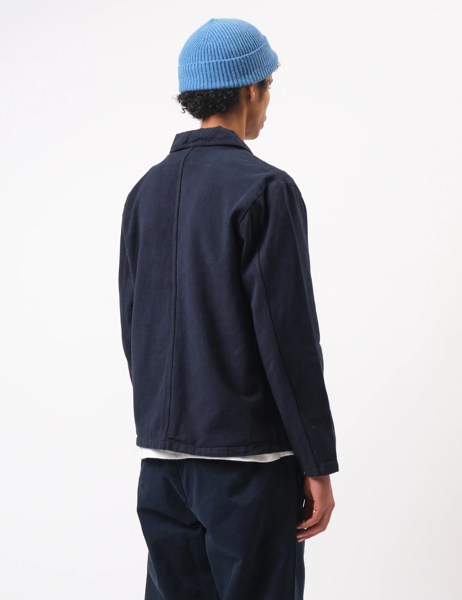 Bhode French Chore Jacket Mk.II - Night Sky Blue - Image 4