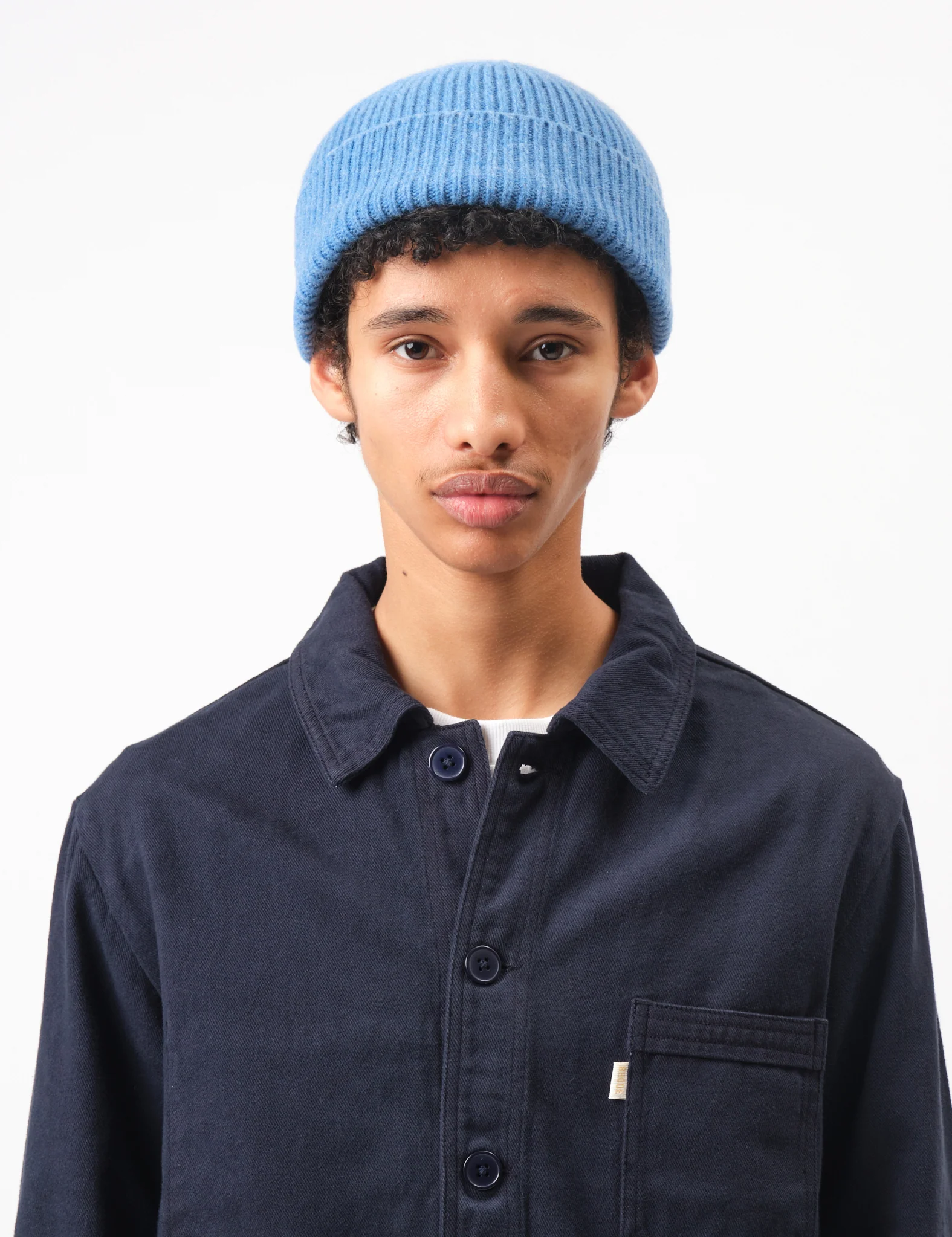 Bhode French Chore Jacket Mk.II - Night Sky Blue - Image 5