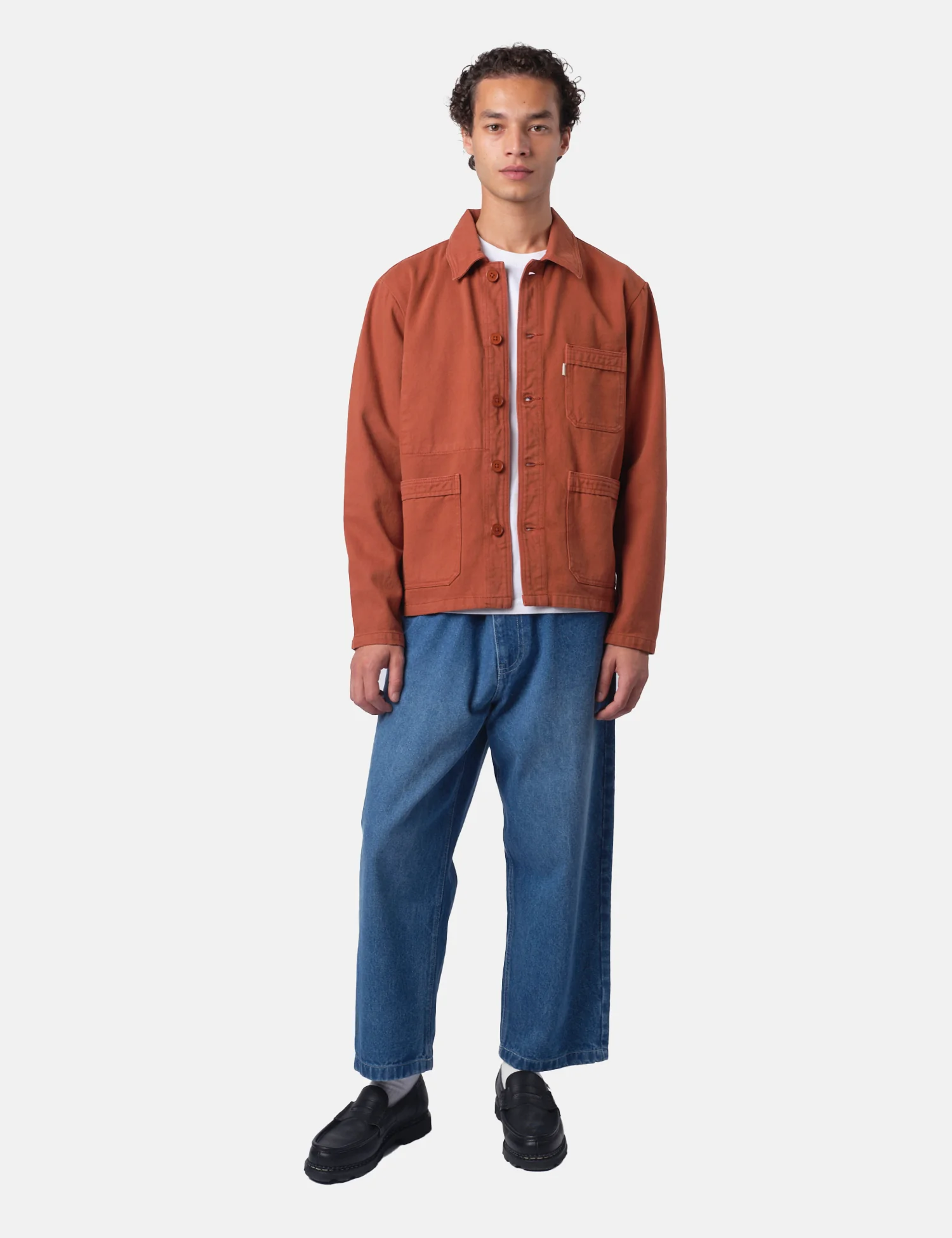 Bhode French Chore Jacket MkII - Rust - Image 10