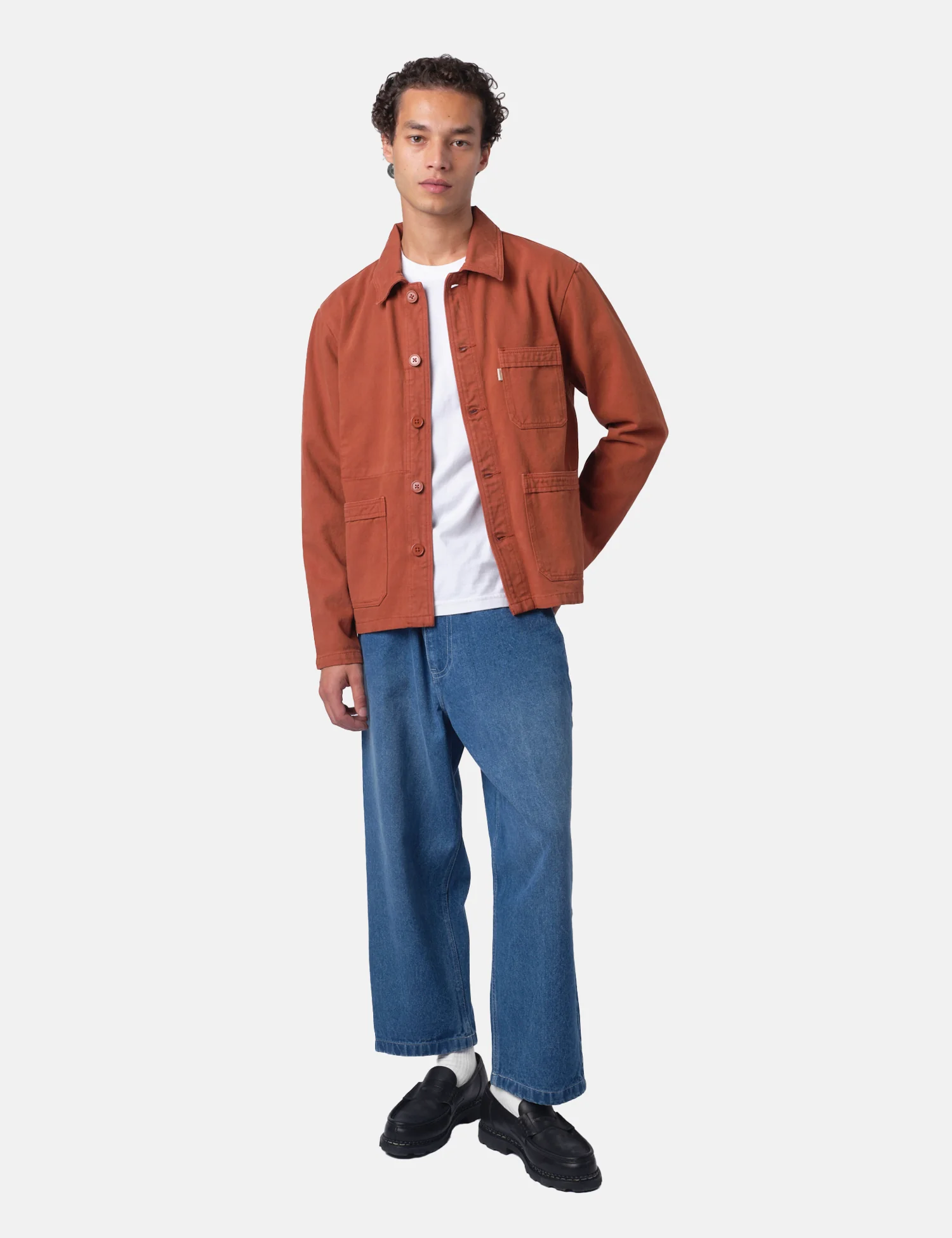 Bhode French Chore Jacket MkII - Rust - Image 13