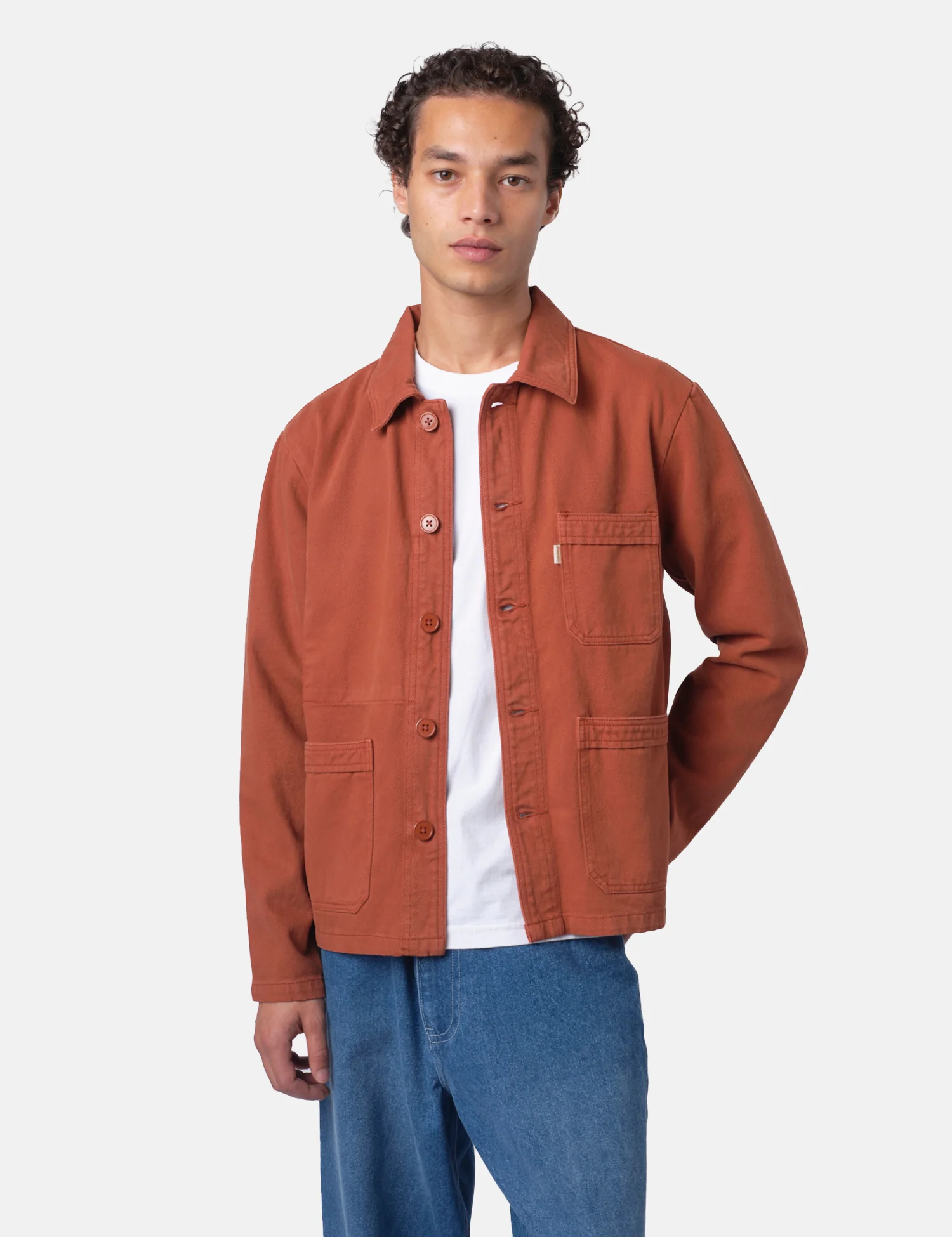 Bhode French Chore Jacket MkII - Rust - Image 14
