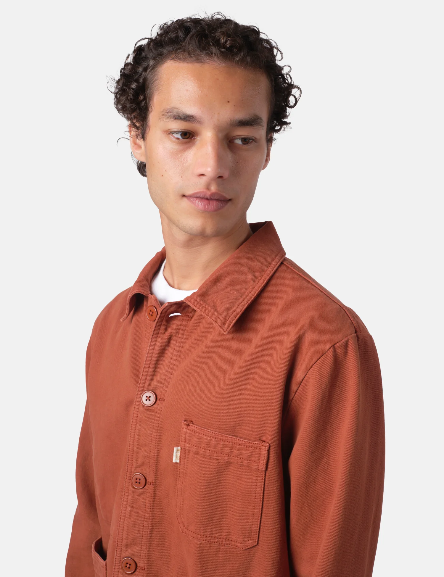 Bhode French Chore Jacket MkII - Rust - Image 15