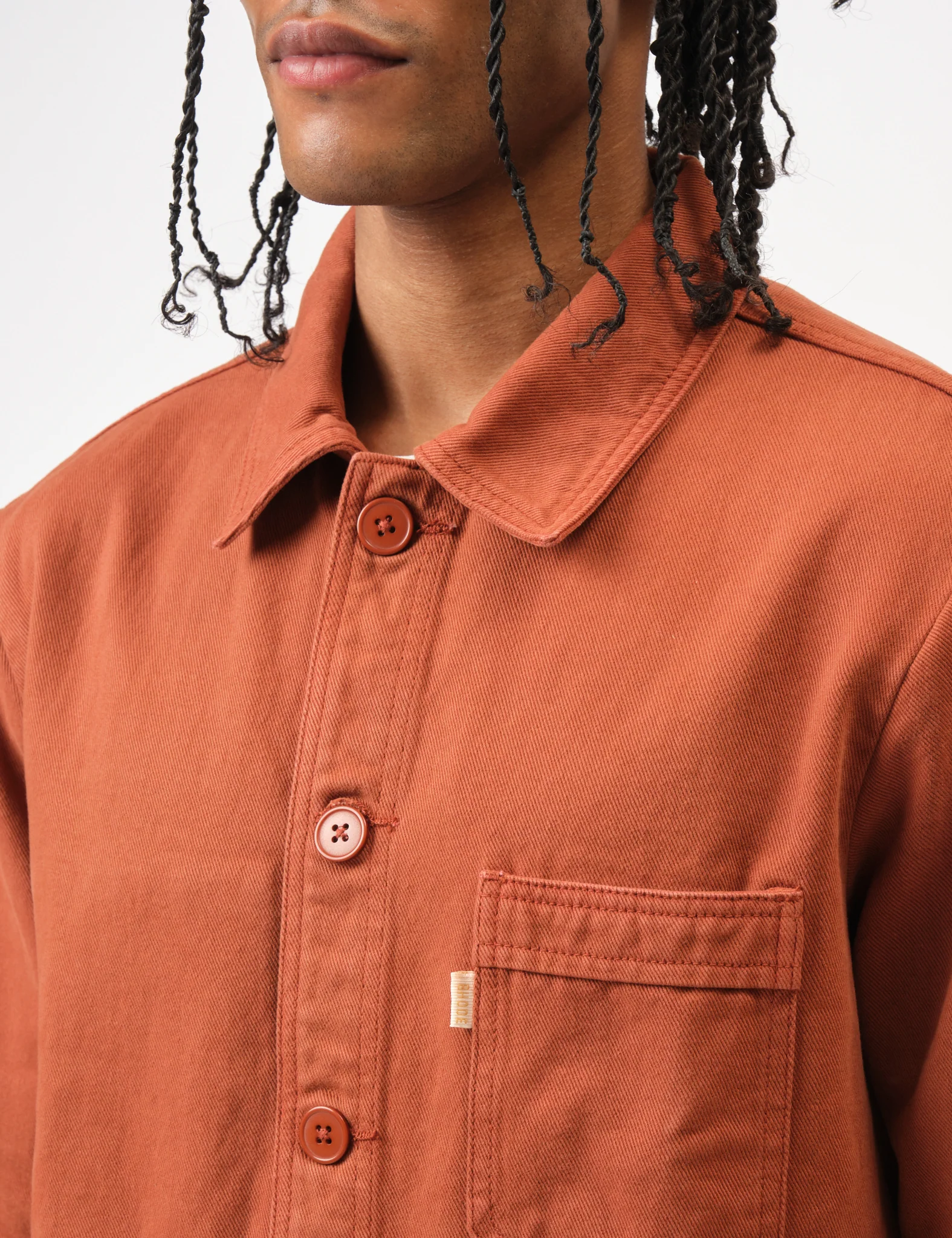 Bhode French Chore Jacket MkII - Rust - Image 2
