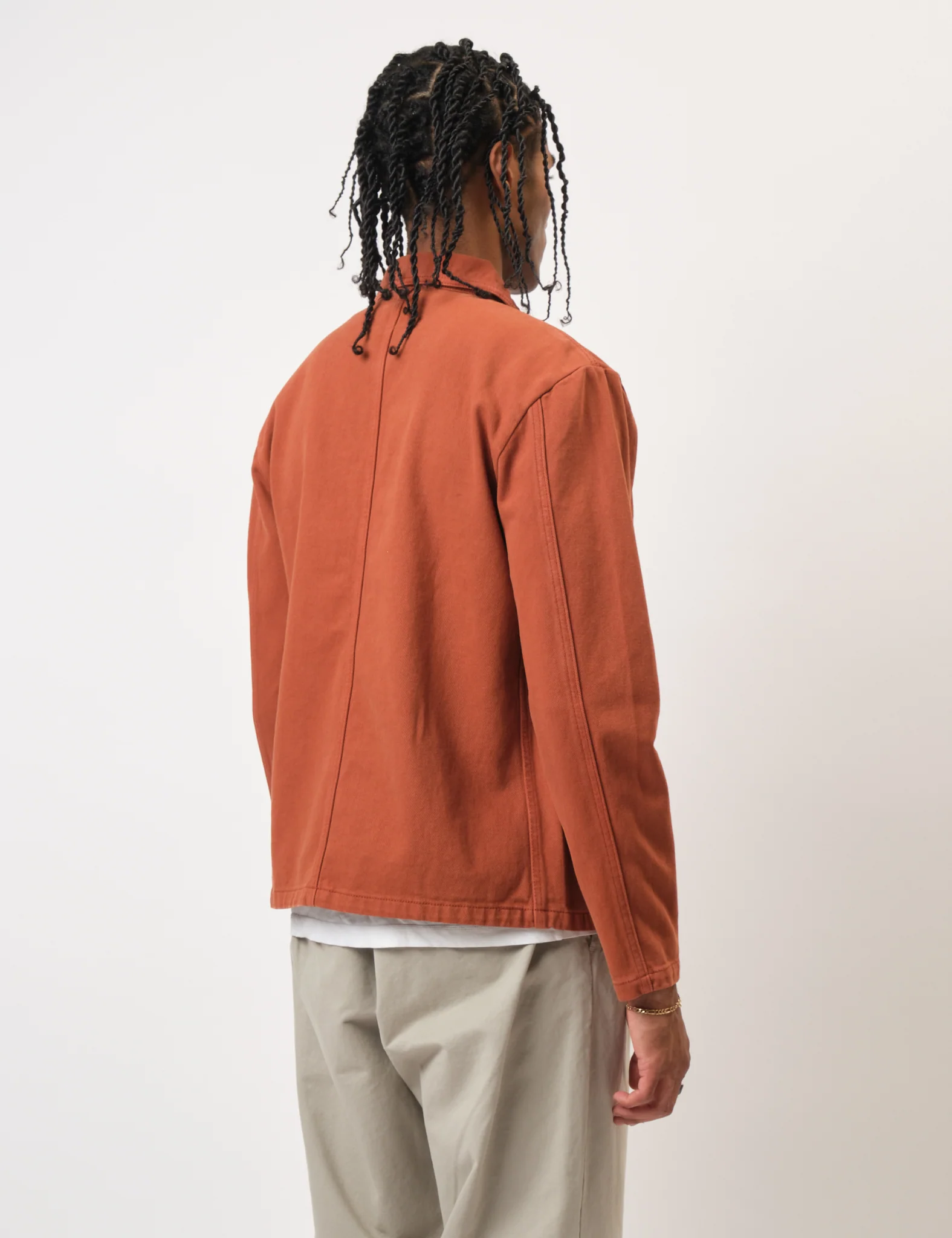 Bhode French Chore Jacket MkII - Rust - Image 5