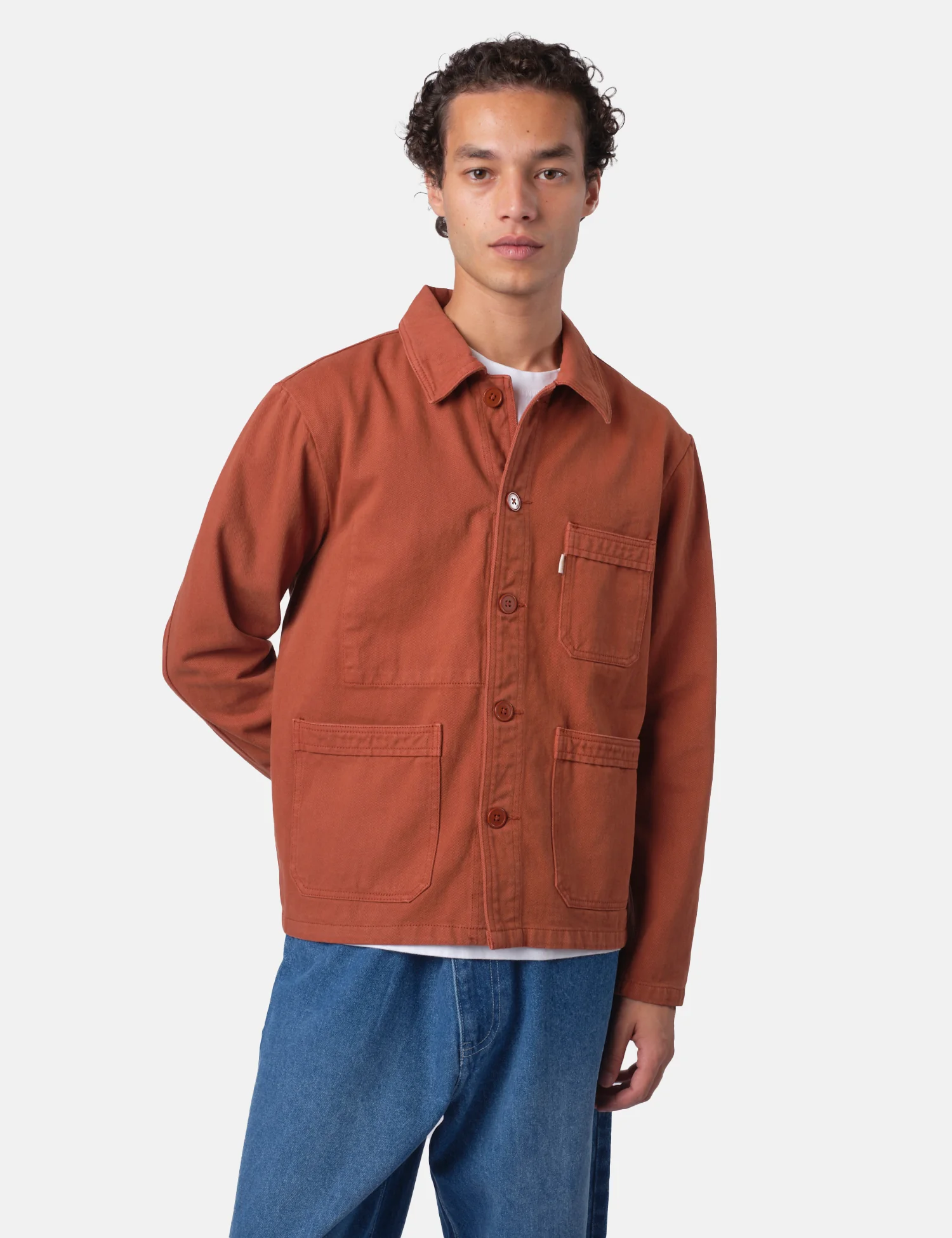 Bhode French Chore Jacket MkII - Rust - Image 7