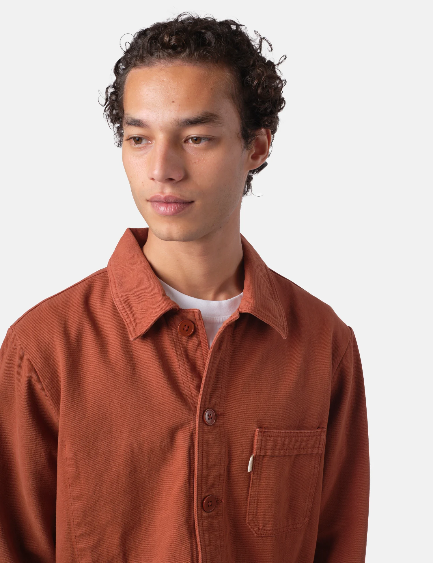 Bhode French Chore Jacket MkII - Rust - Image 8