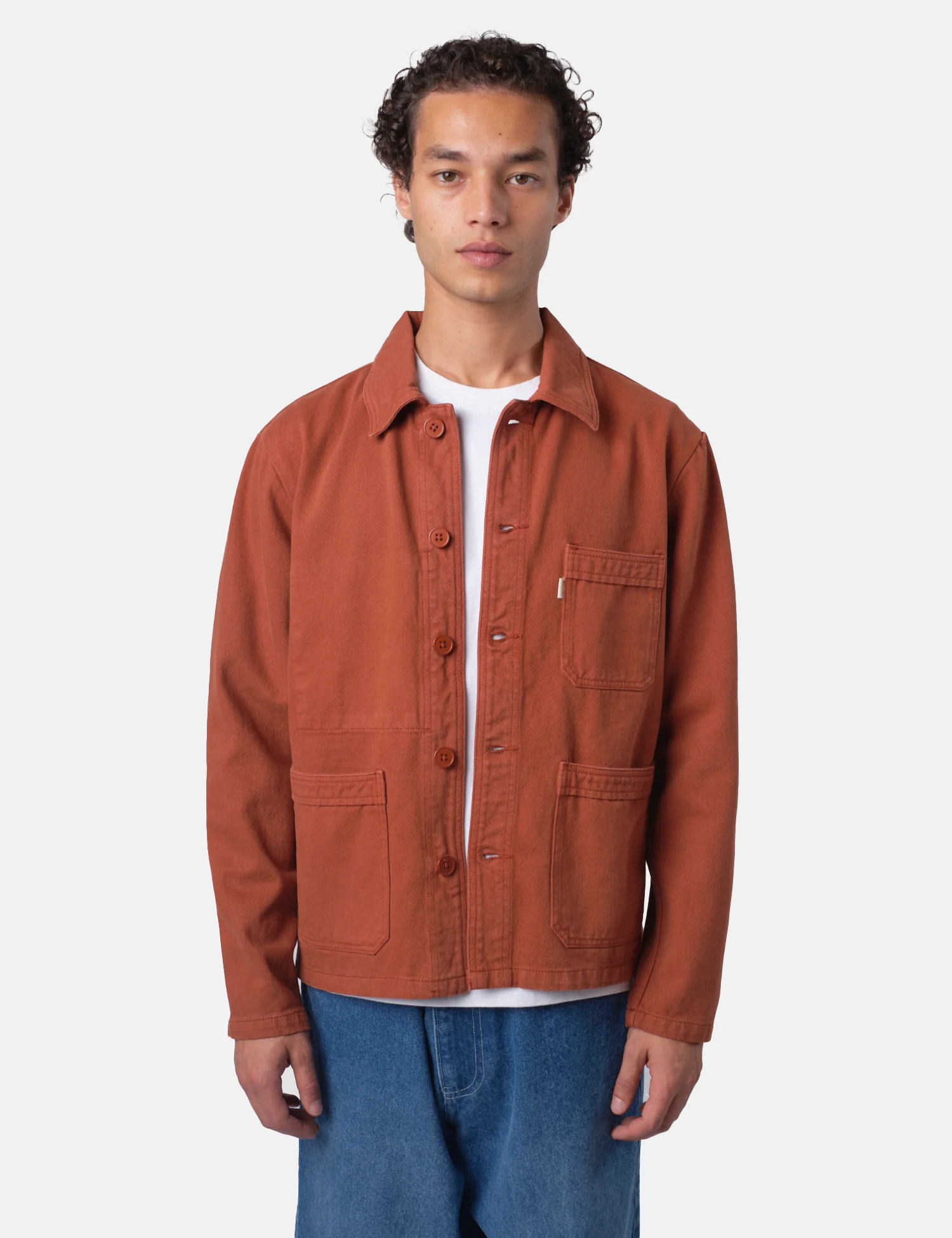 Bhode French Chore Jacket MkII - Rust - Image 9
