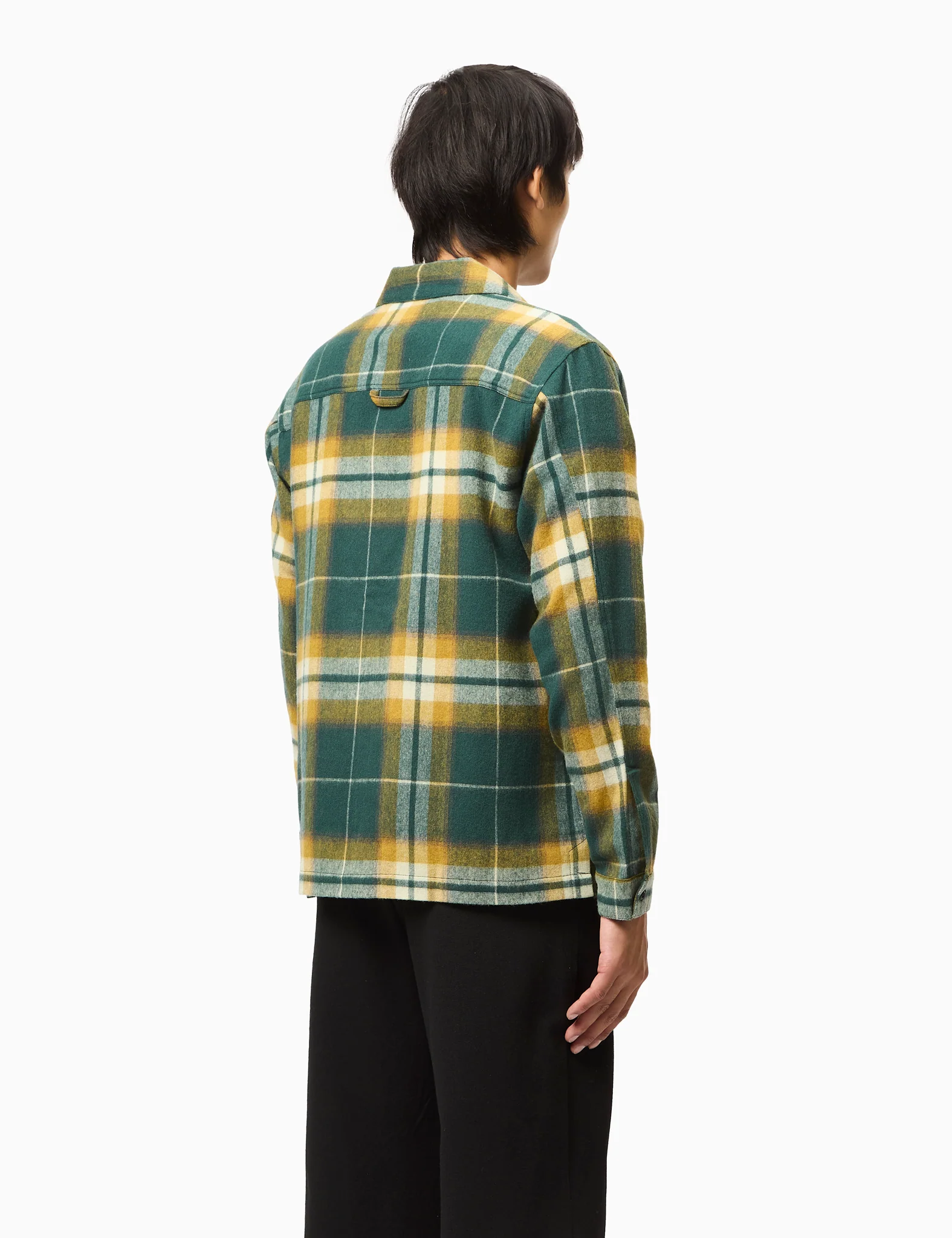 Bhode Overshirt (Plaid) - Green - Image 4