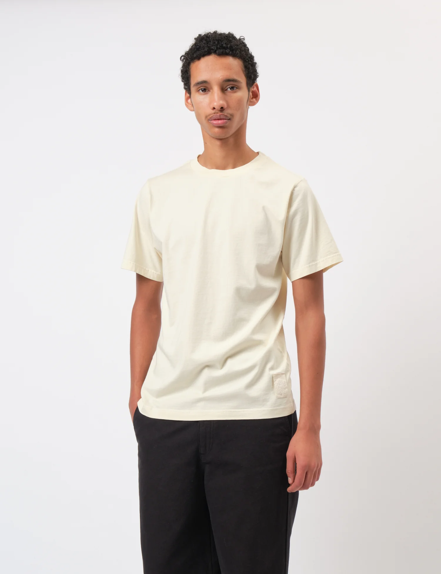 Bhode Stray Dogs Pigment Dyed T-Shirt - Natural - Image 3
