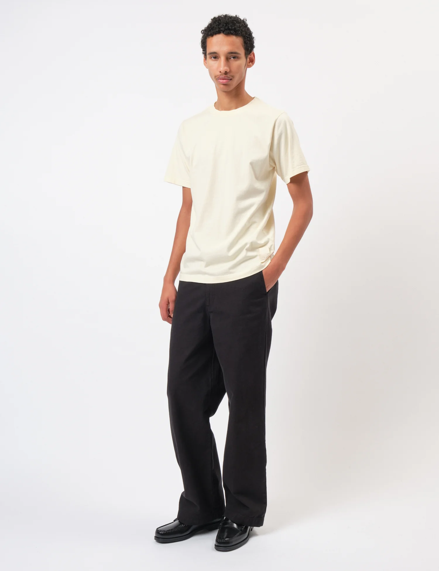 Bhode Stray Dogs Pigment Dyed T-Shirt - Natural - Image 5