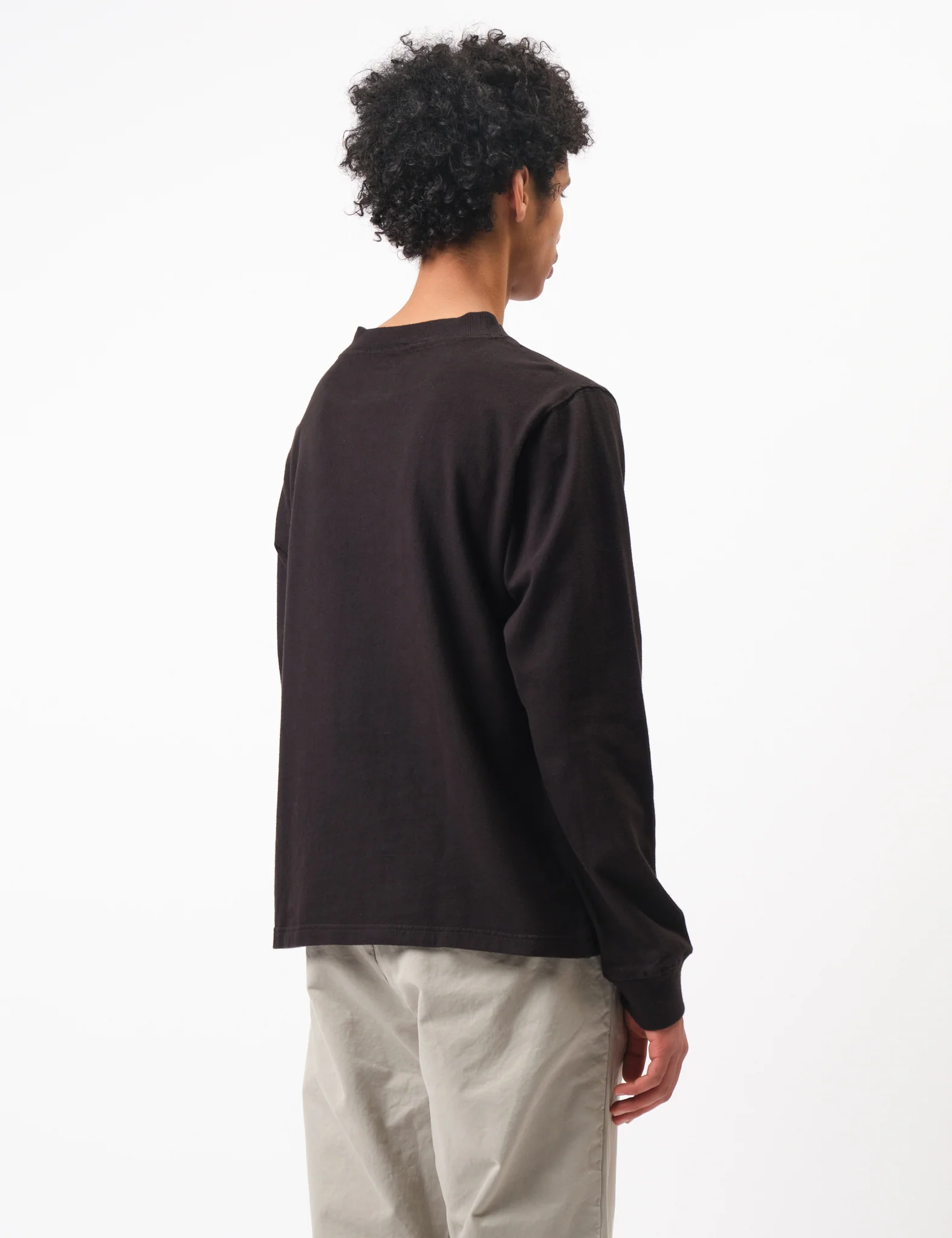 Bhode Turtle Neck Long Sleeve Jersey 300gsm - Black - Image 5