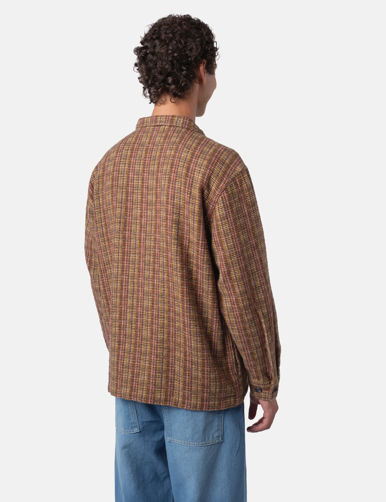 Bhode Zip Shirt (Slubby) - Brown - Image 5