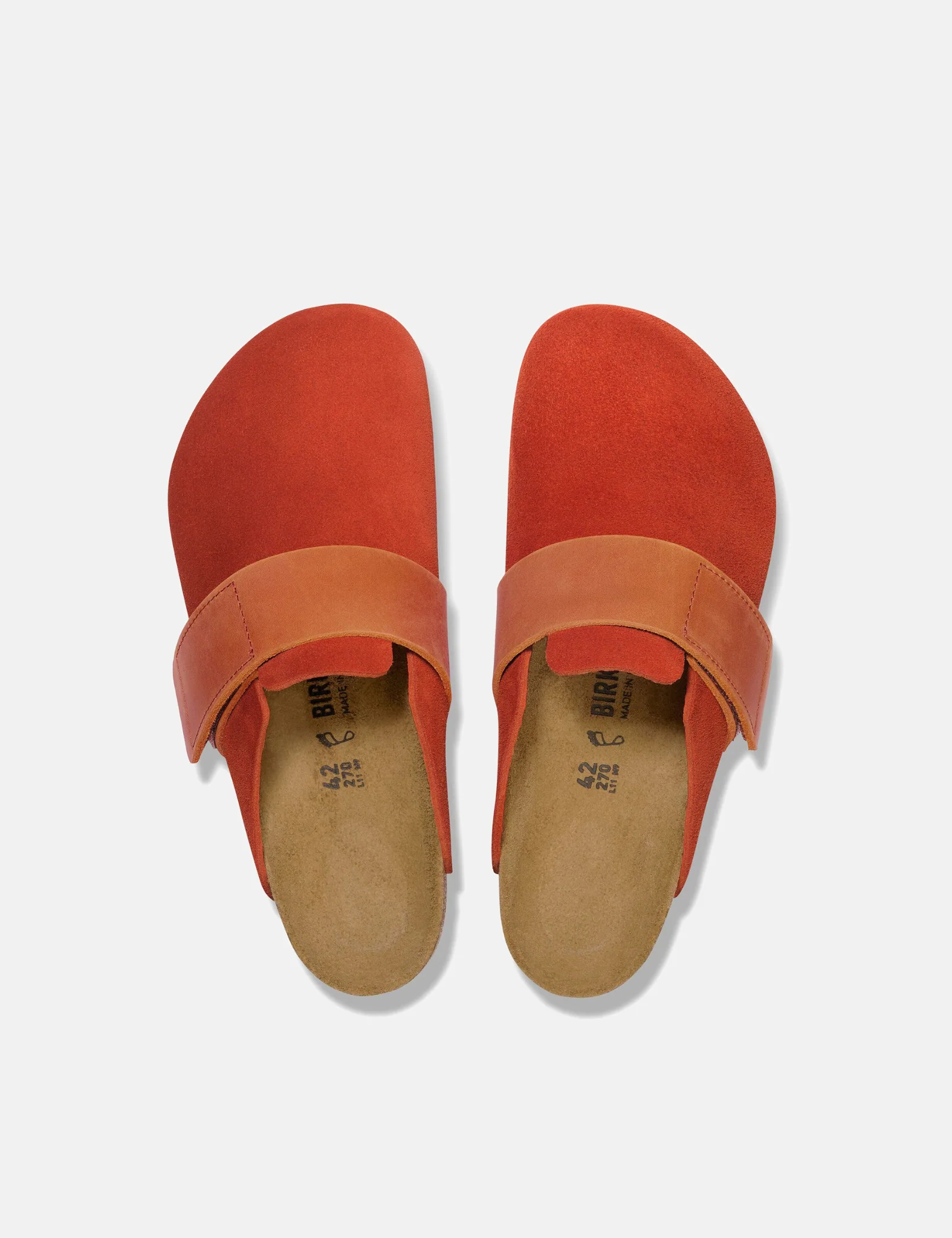 Birkenstock Loma Suede/Nubuck (Regular) - Rust Brown - Image 3