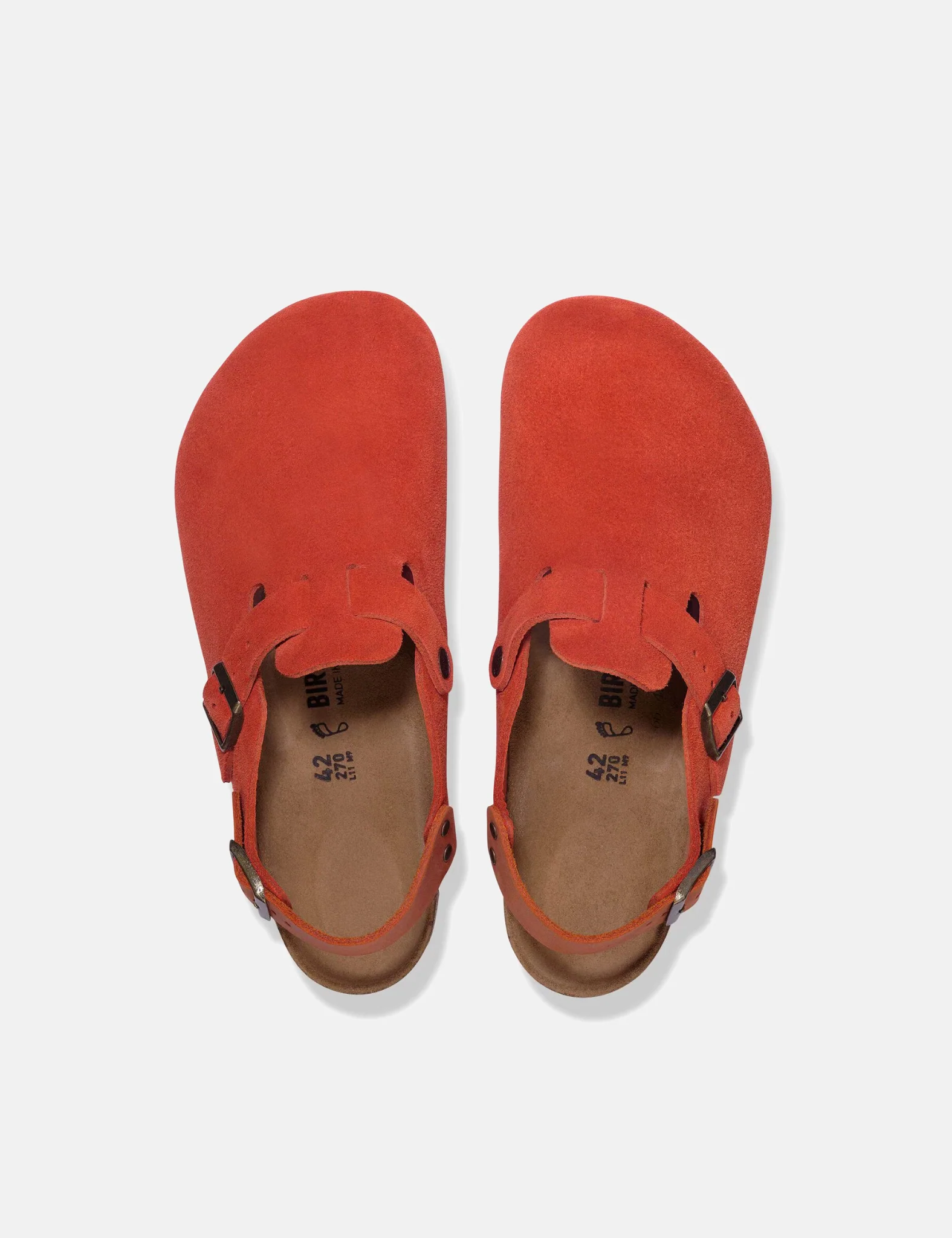 Birkenstock Tokio Suede (Regular) - Rust Brown - Image 3