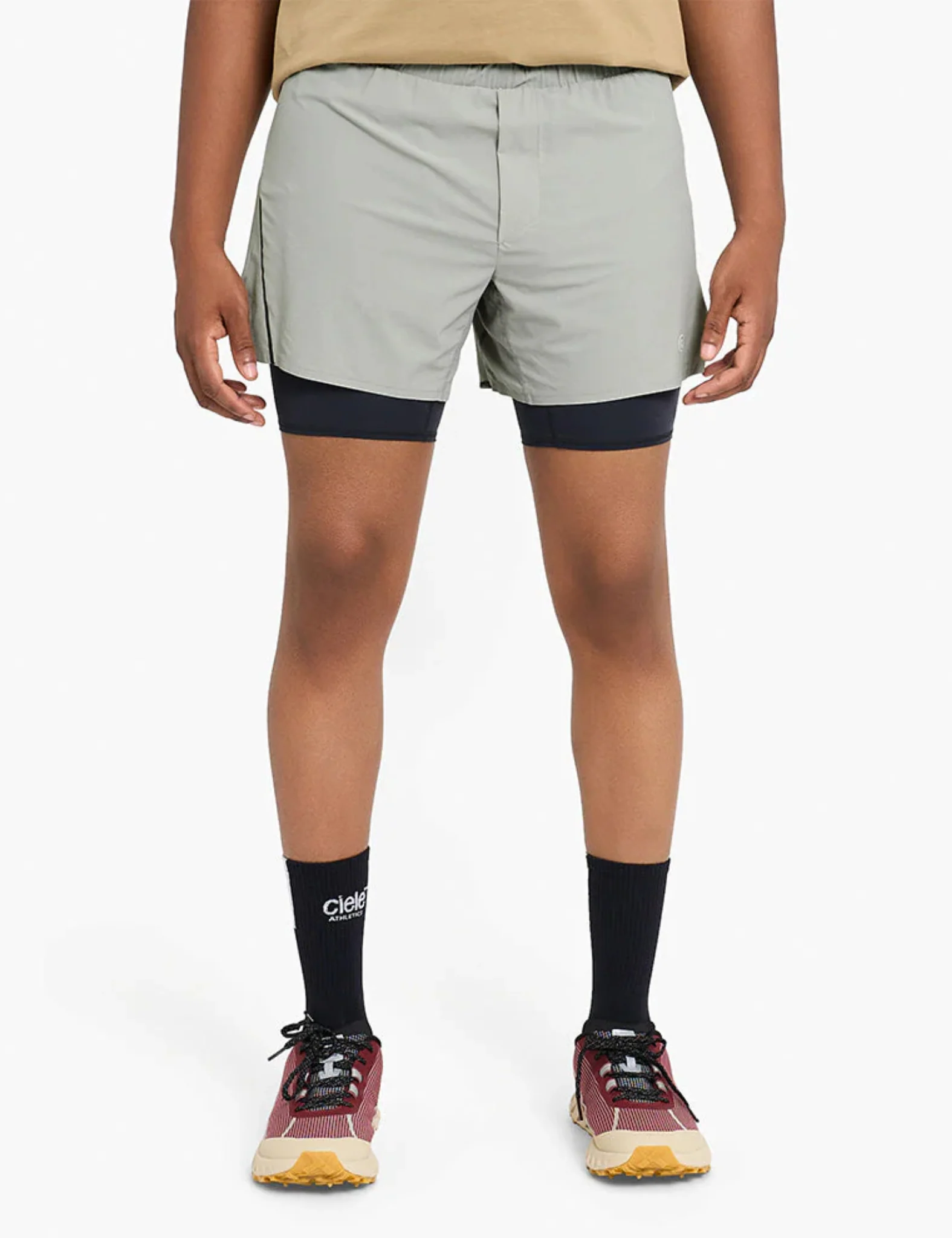 Ciele Athletics M-DLY 5''  Shorts Tights - Airy Grey - Image 2