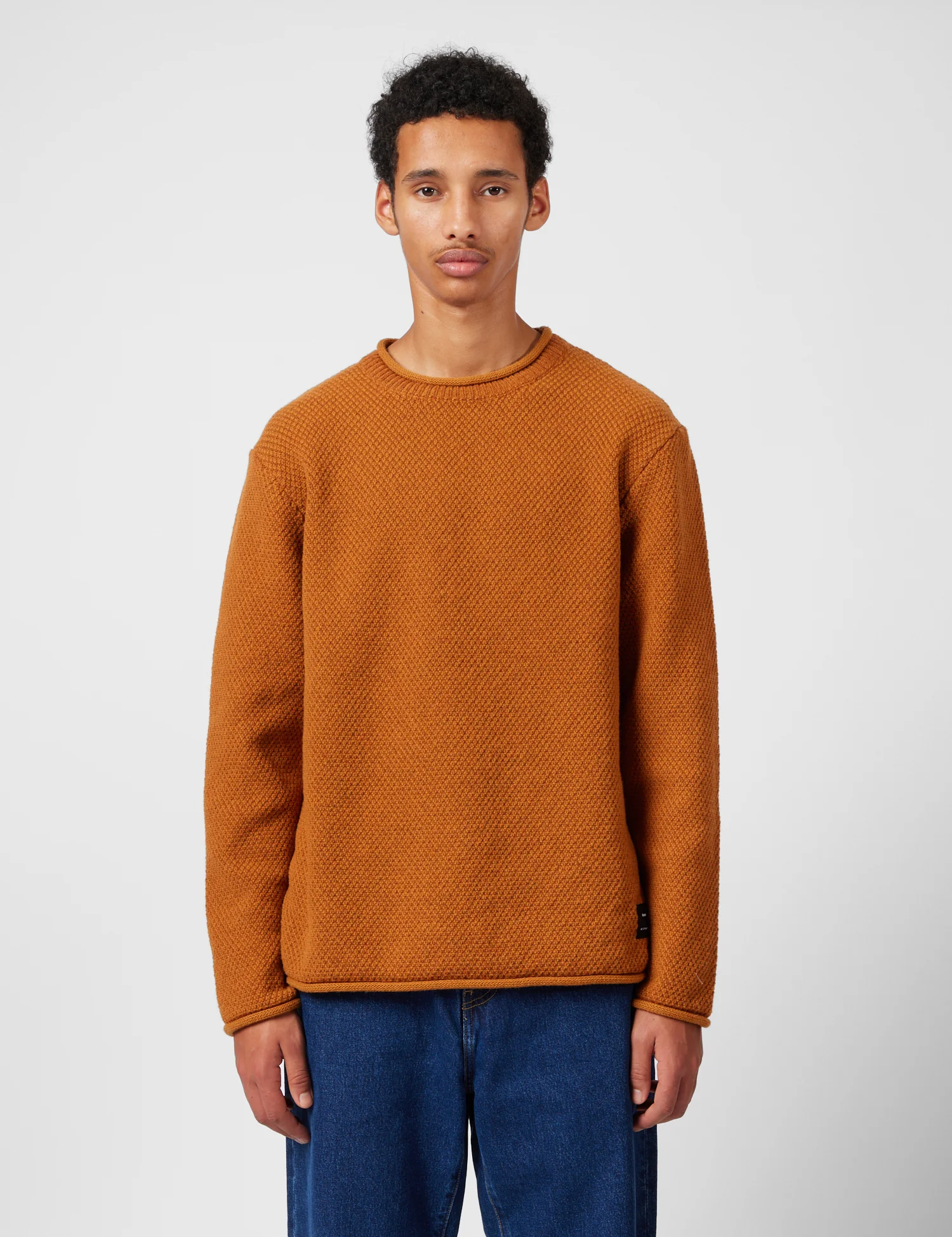 Finisterre Barents Jumper (Wool Mix) - Copper