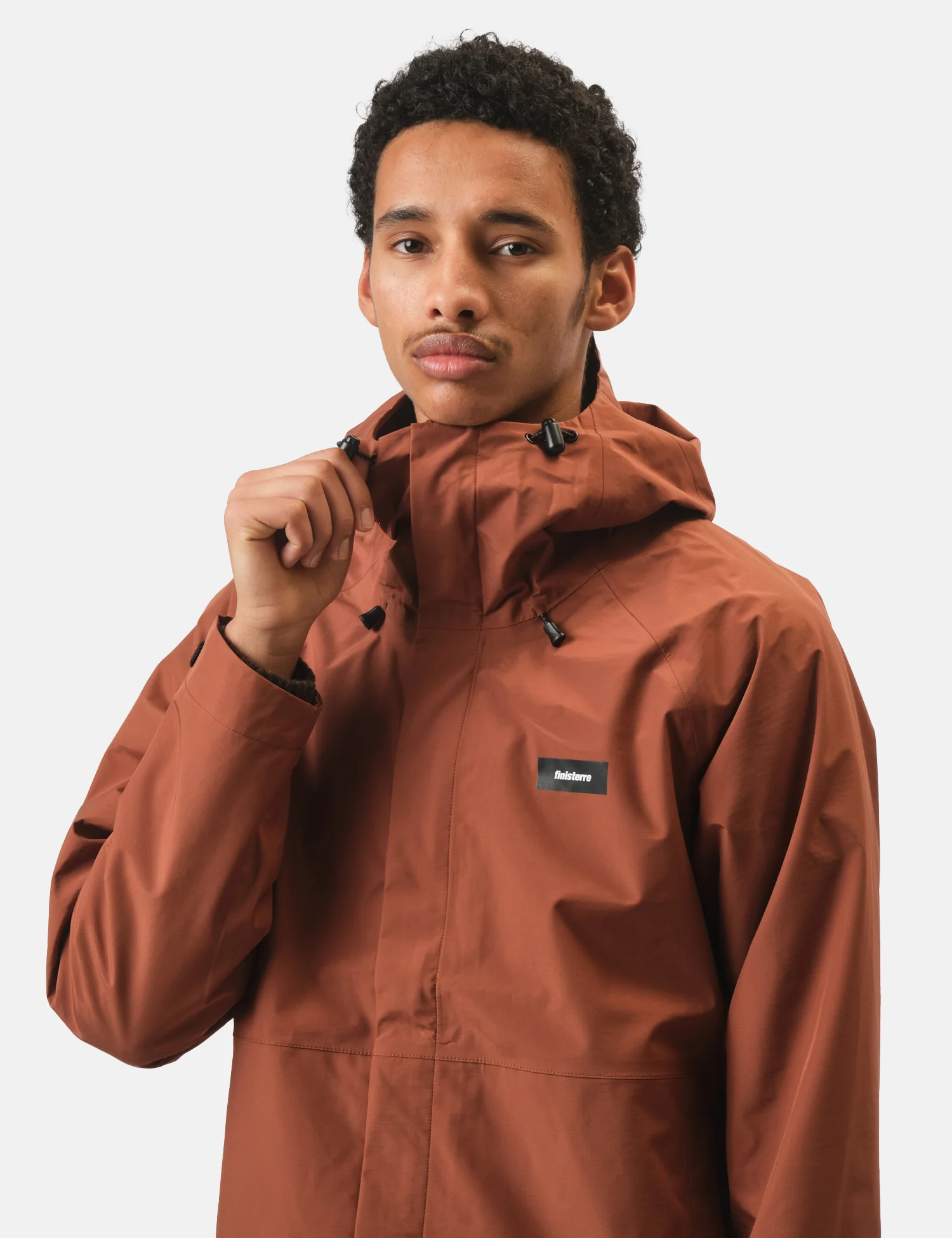 Finisterre Skybird Waterproof Jacket - Pecan Brown - Image 2