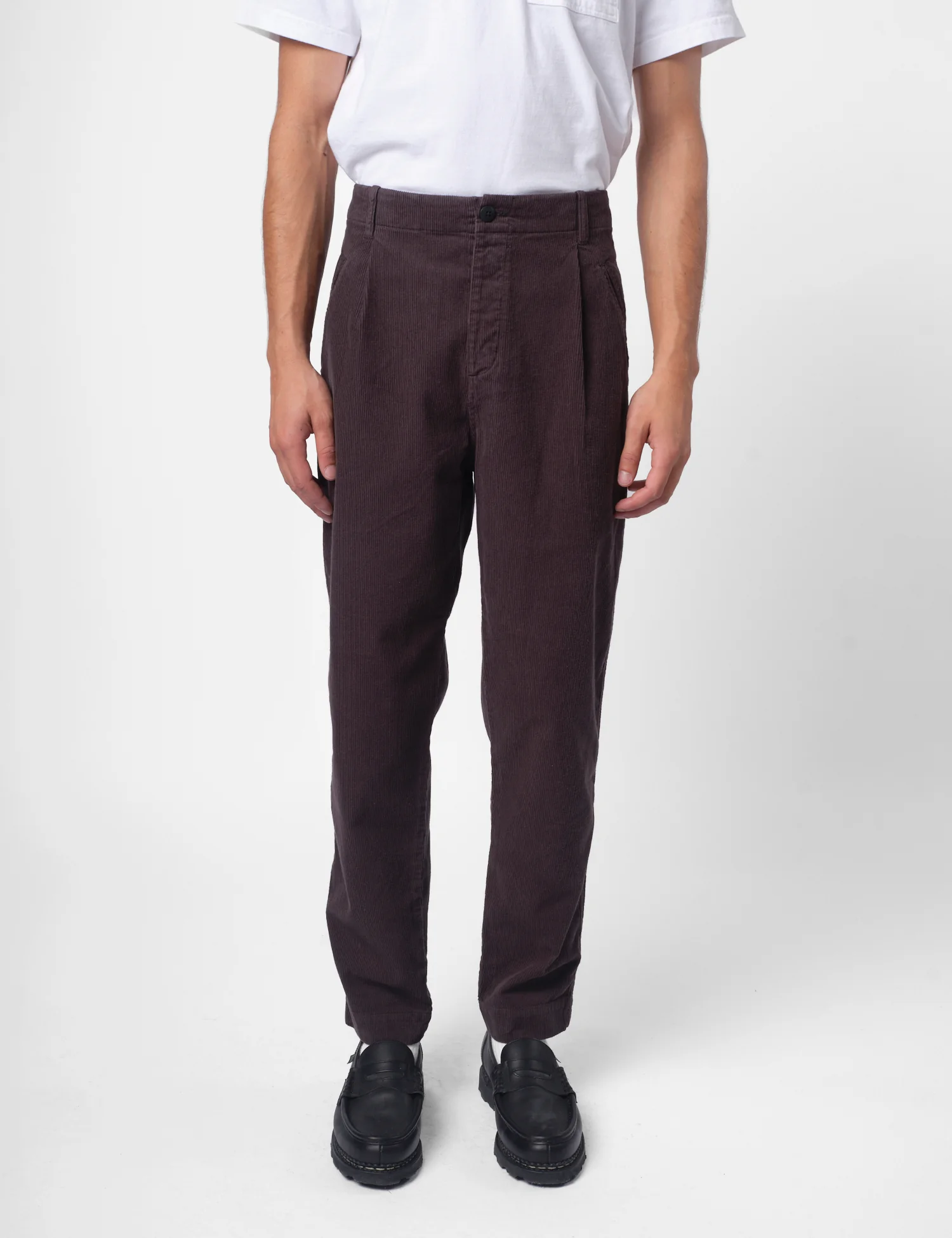 Folk Assembly Corduroy Pant - Black - Image 3
