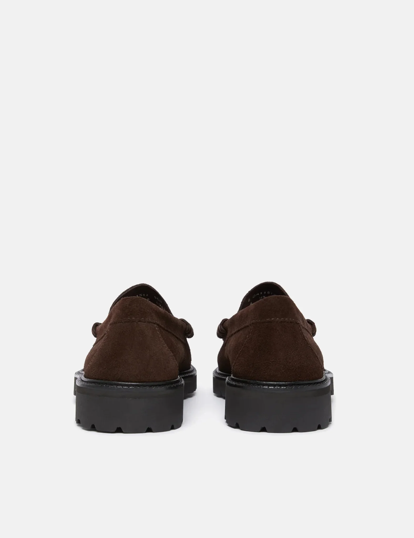 G.H. Bass Weejun 90 Larson Moc Penny Loafer (Suede) - Chocolate Brown - Image 6